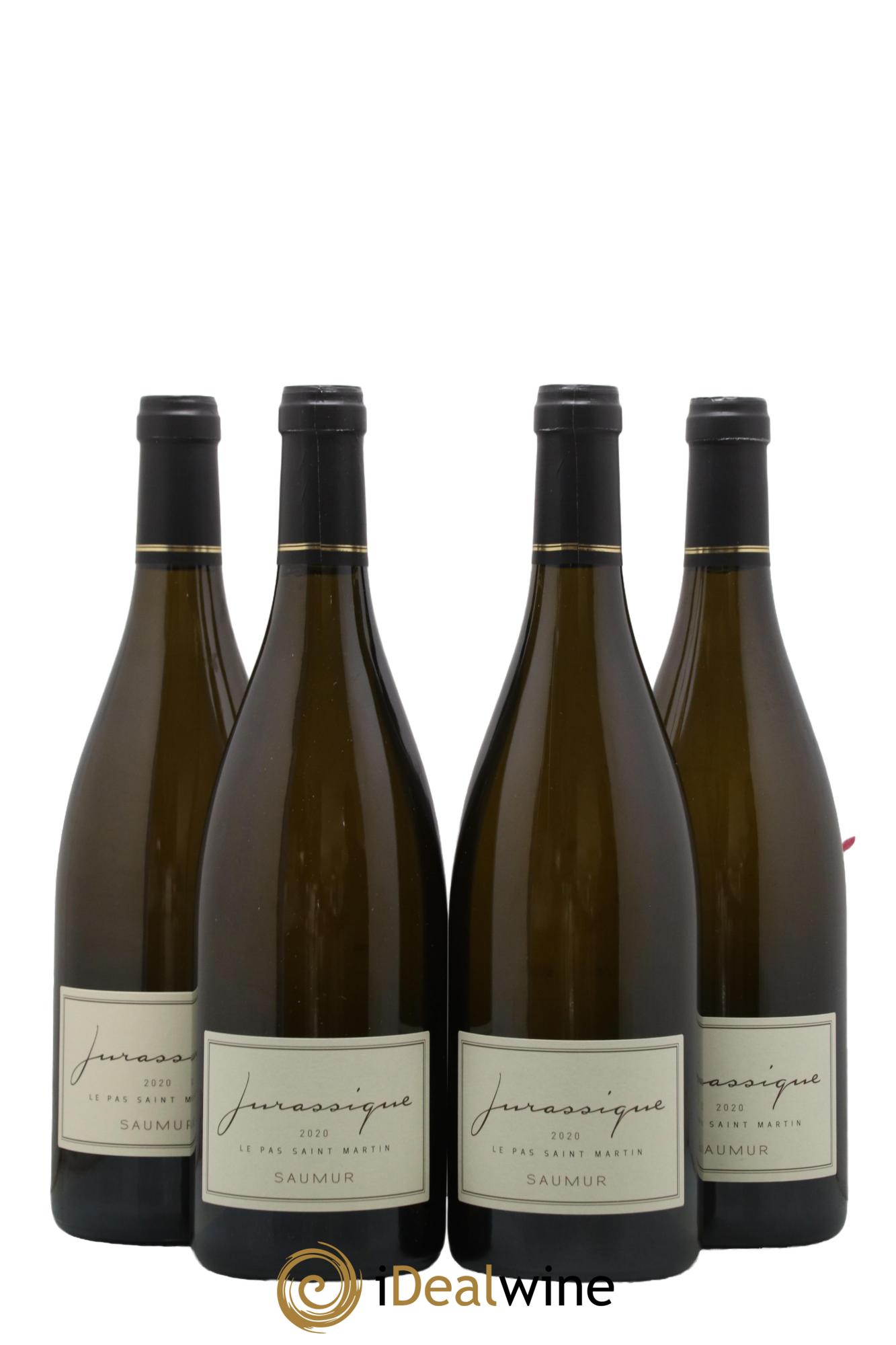 Saumur Jurassique Domaine Du Pas Saint Martin 2020 - Lot de 4 bouteilles - 0