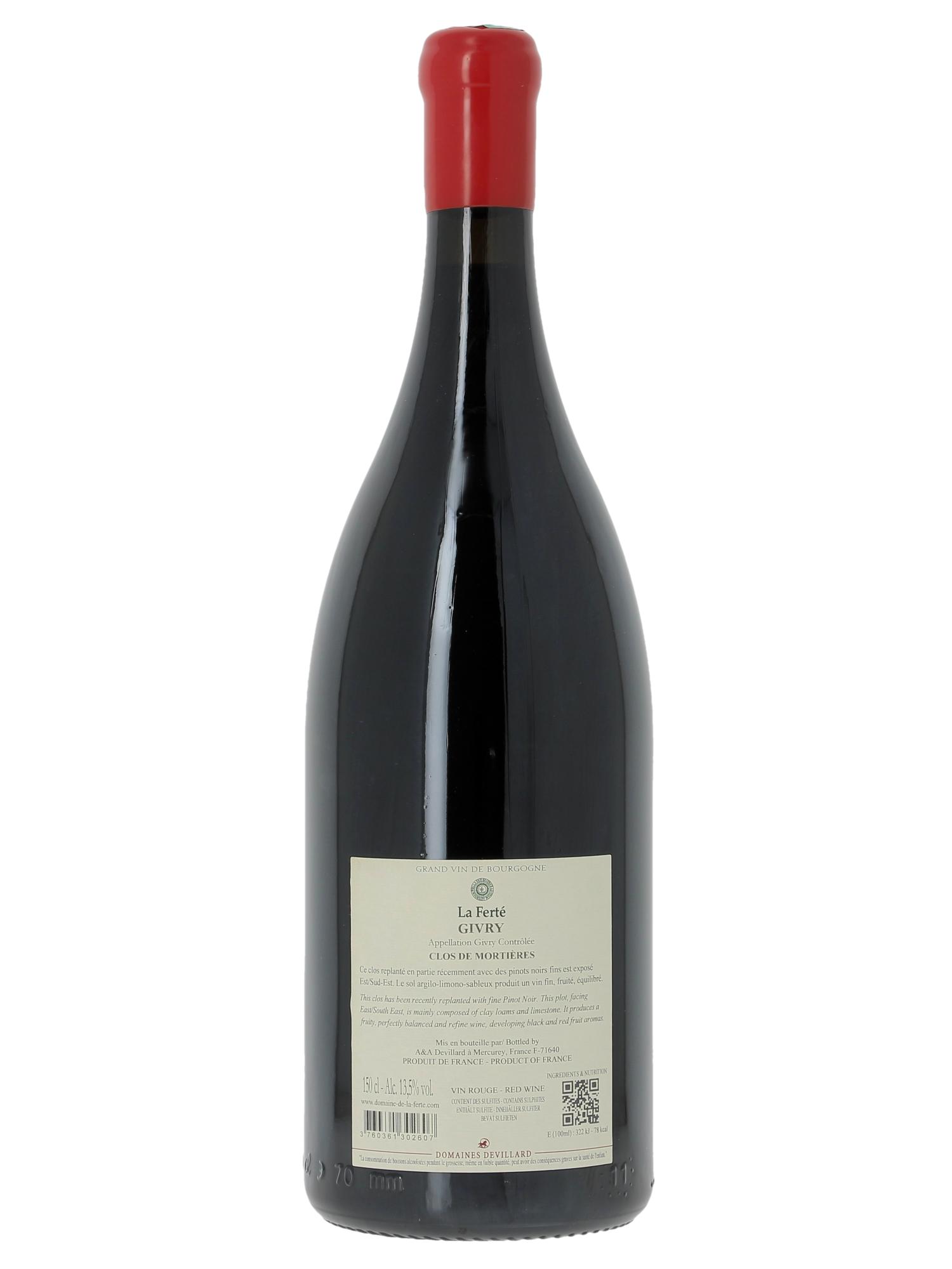 Givry Clos de Mortières Domaine de la Ferté  2024 - Posten von 1 Magnum - 1