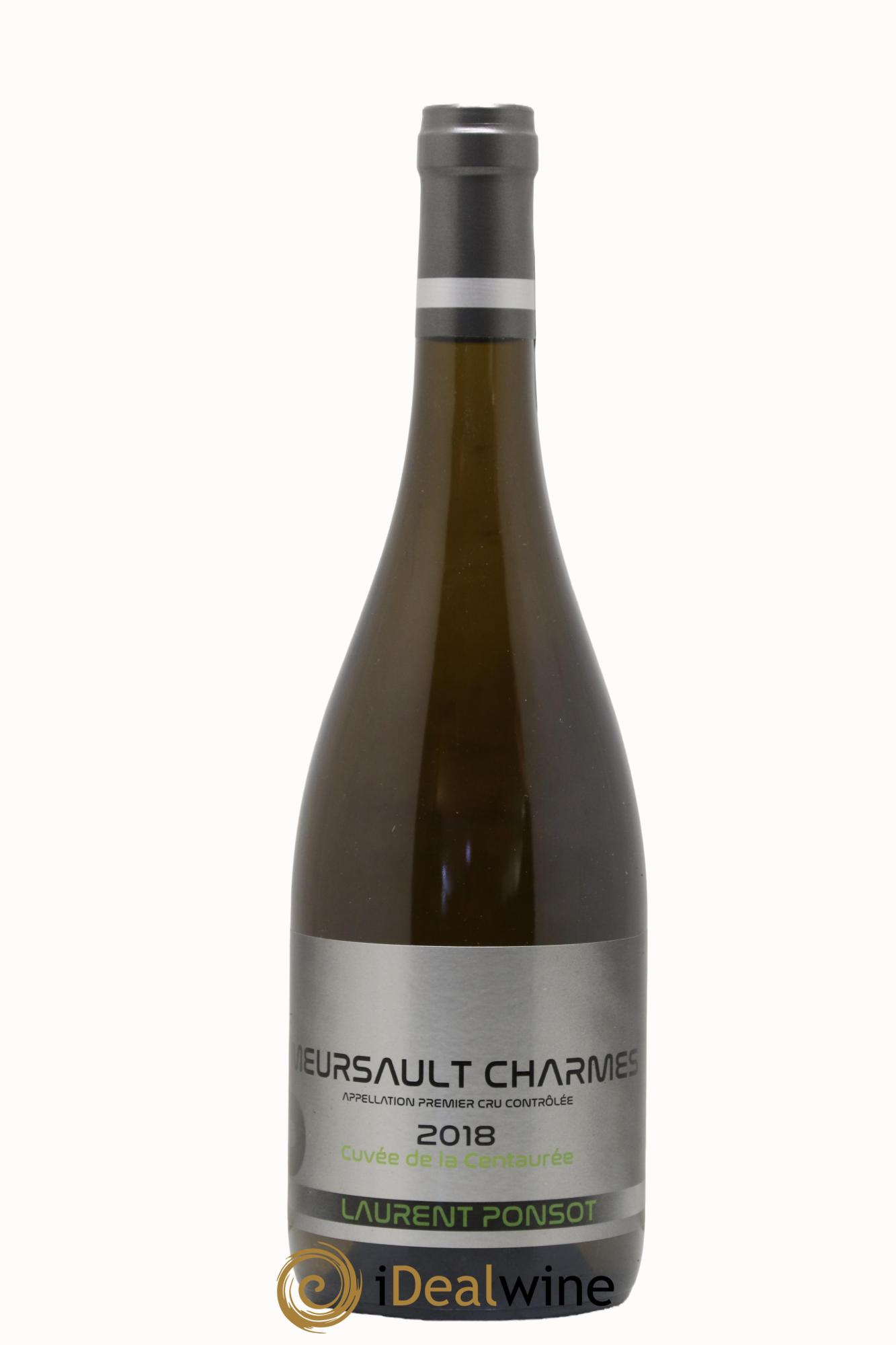 Meursault 1er Cru Charmes Cuvée de la Centaurée Laurent Ponsot 2018 - Posten von 1 Flasche - 0