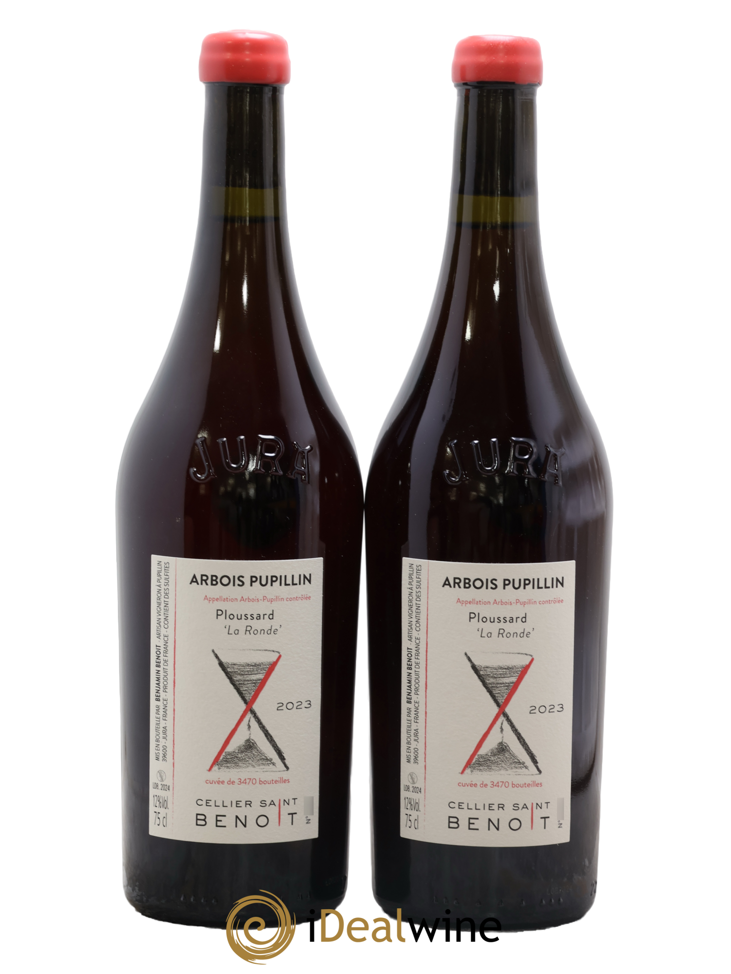 Arbois-Pupillin Ploussard La Ronde Cellier Saint Benoît 2023 - Lot de 2 bouteilles - 0