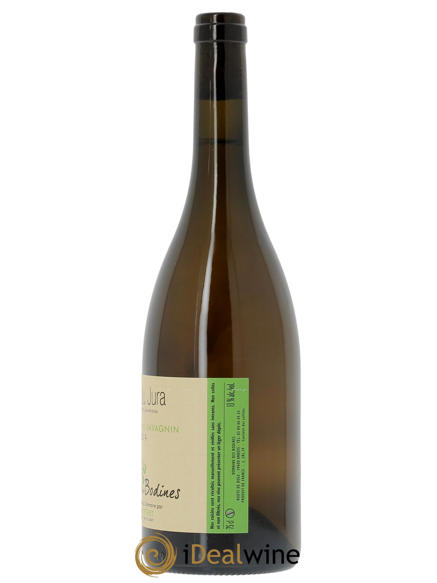 Côtes du Jura Chardonnay Savagnin Domaine des Bodines  2019 - Lot de 1 bouteille - 1