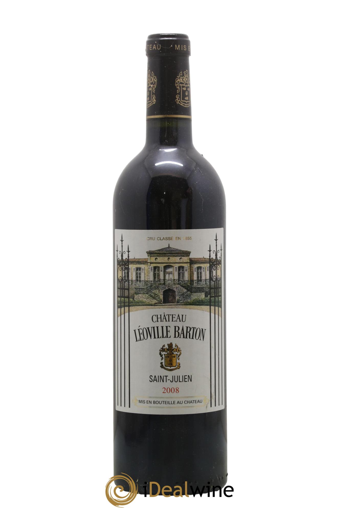 Château Léoville Barton 2ème Grand Cru Classé 2008 - Posten von 1 Flasche - 0
