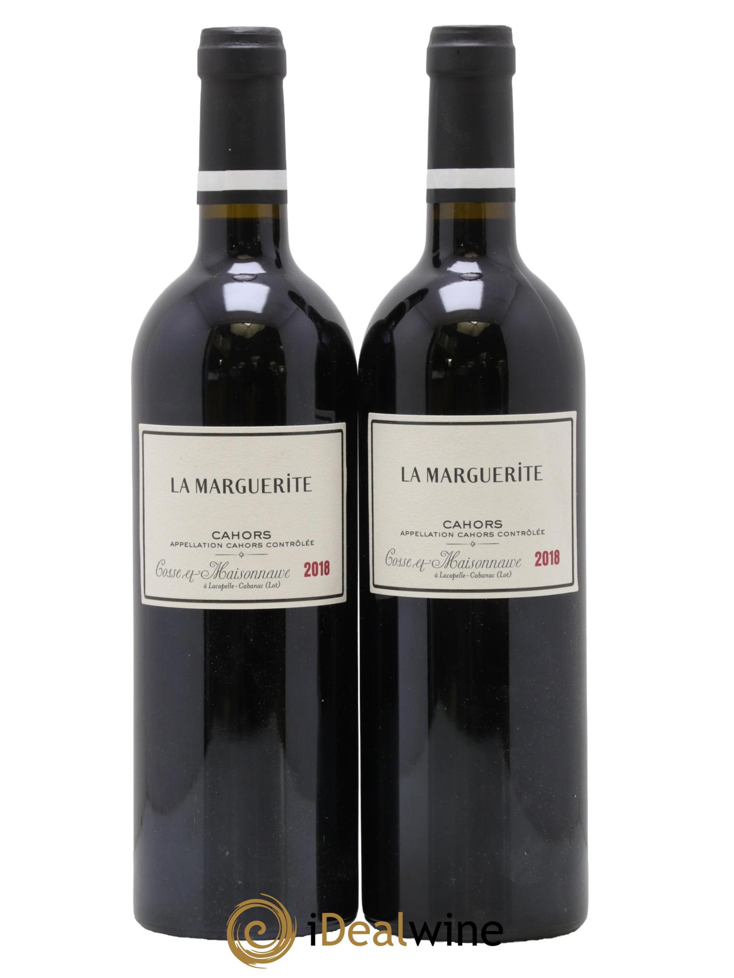 Cahors La Marguerite Cosse-Maisonneuve (Domaine) 2018 - Lot de 2 bouteilles - 0