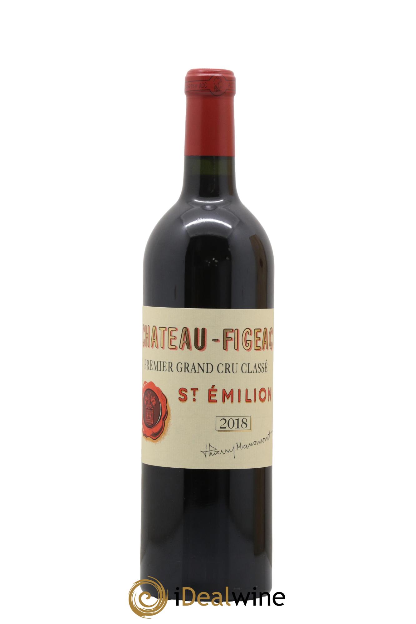 Château Figeac 1er Grand Cru Classé A 2018 - Lot of 1 bottle - 1