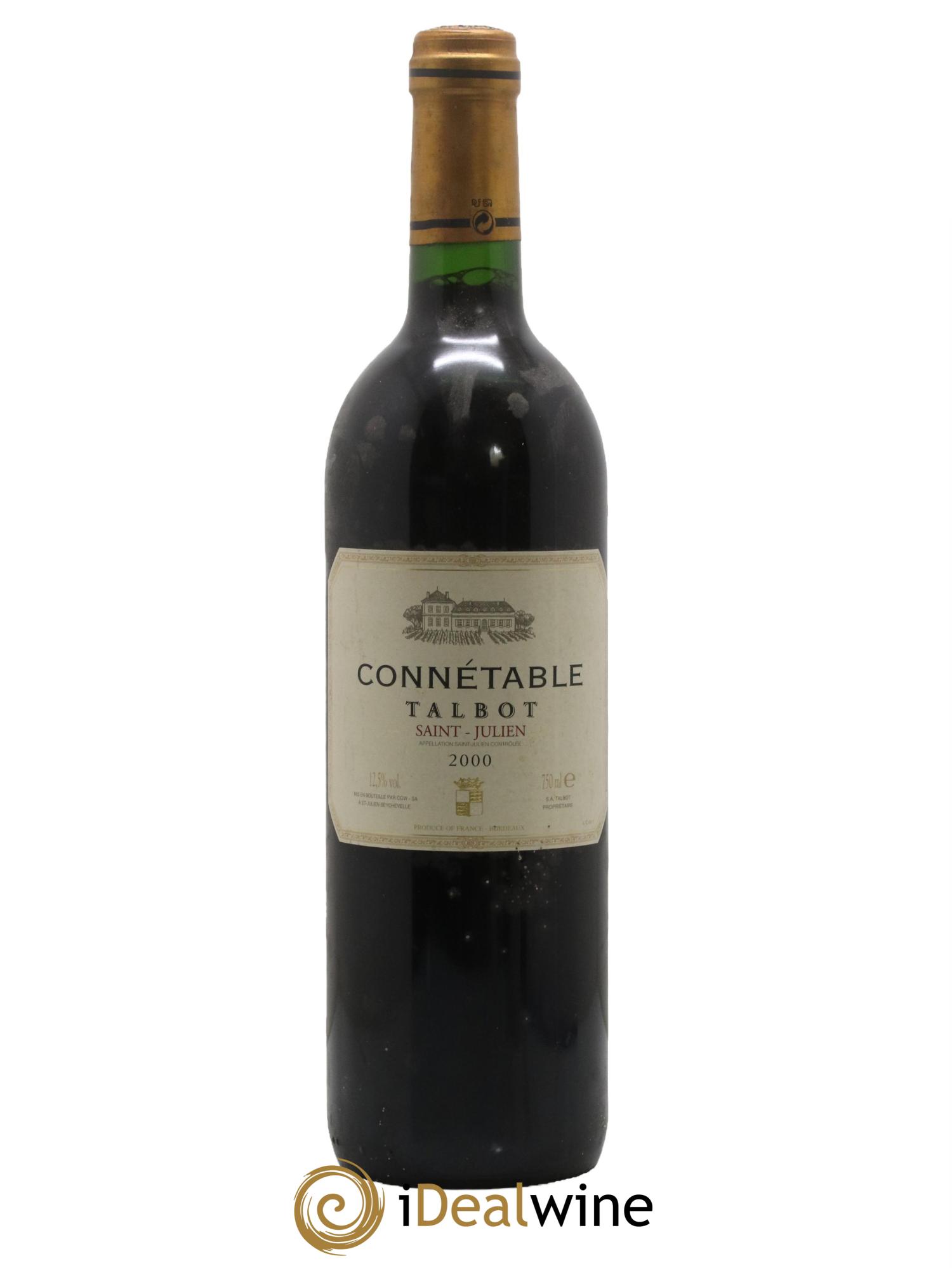 Connétable de Talbot Second Vin 2000 - Posten von 1 Flasche - 0