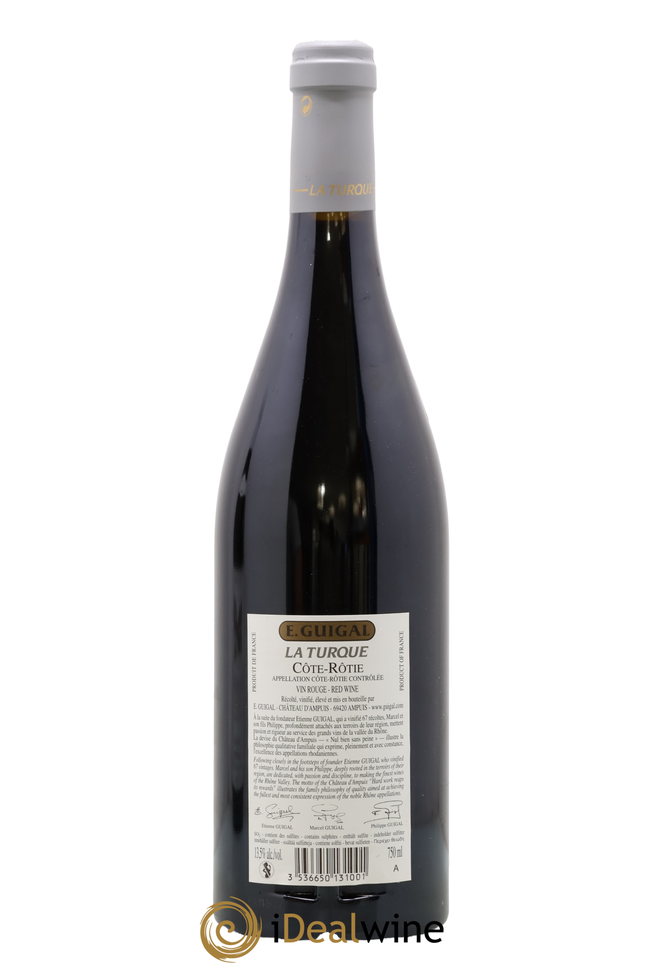 Côte-Rôtie La Turque Guigal 2014 - Lot of 1 bottle - 1