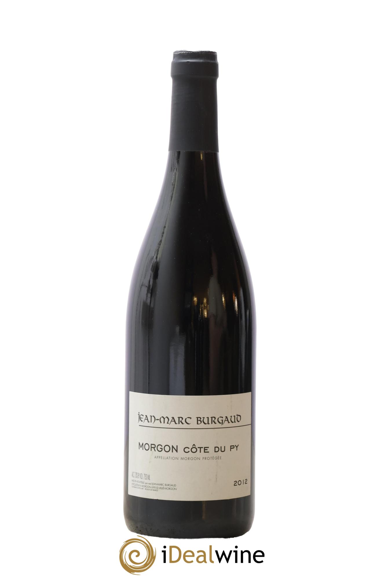 Morgon Côte du Py Jean-Marc Burgaud (Domaine) 2012 - Lot of 1 bottle - 0
