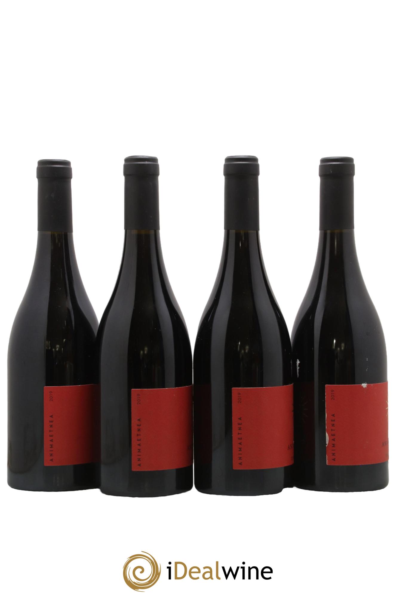 Italie Etna Contrada Santo Spirito Animardente Moretti 2019 - Lot de 4 bouteilles - 1