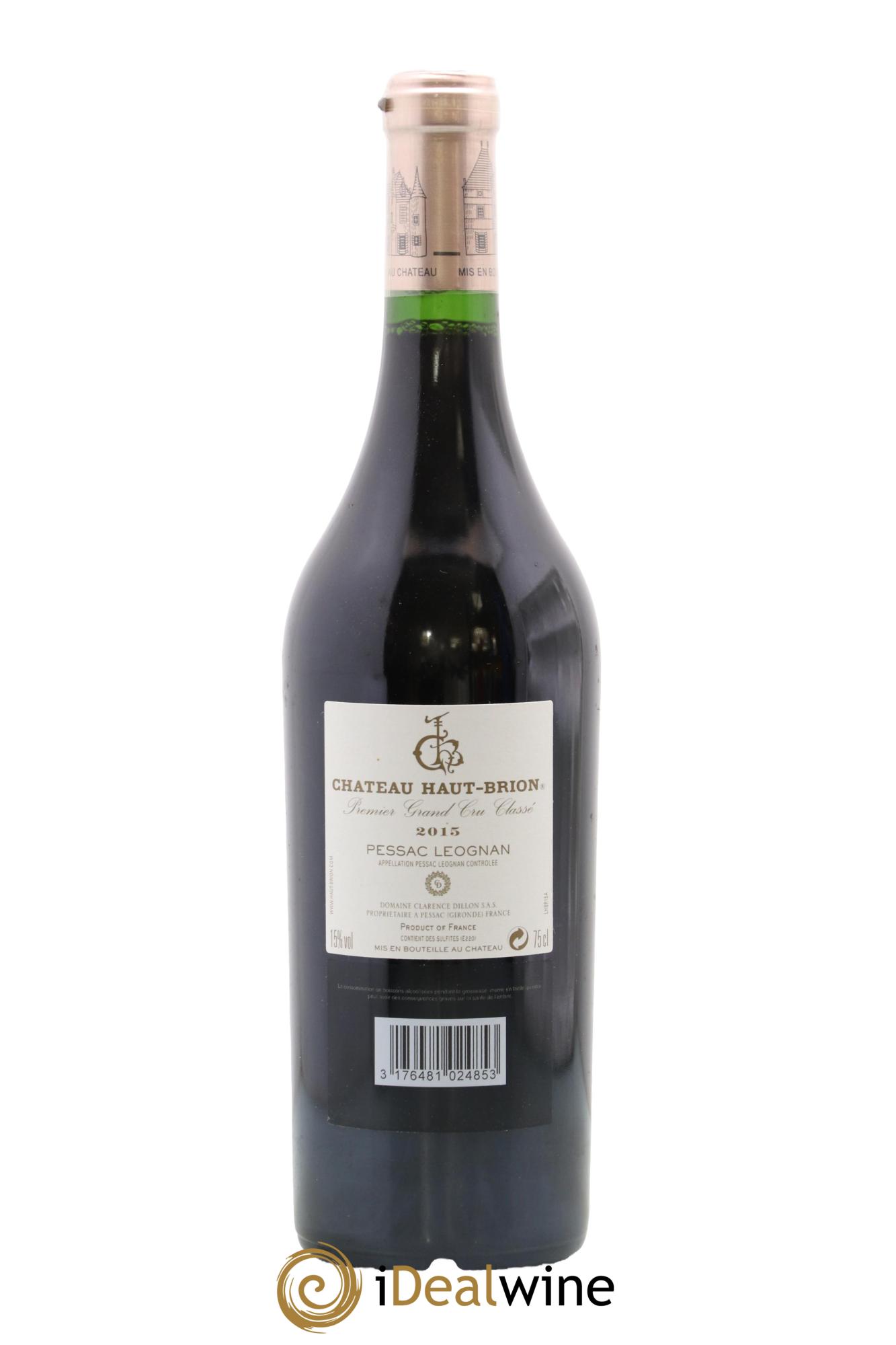 Château Haut Brion 1er Grand Cru Classé 2015 - Lotto di 1 bottiglia - 1