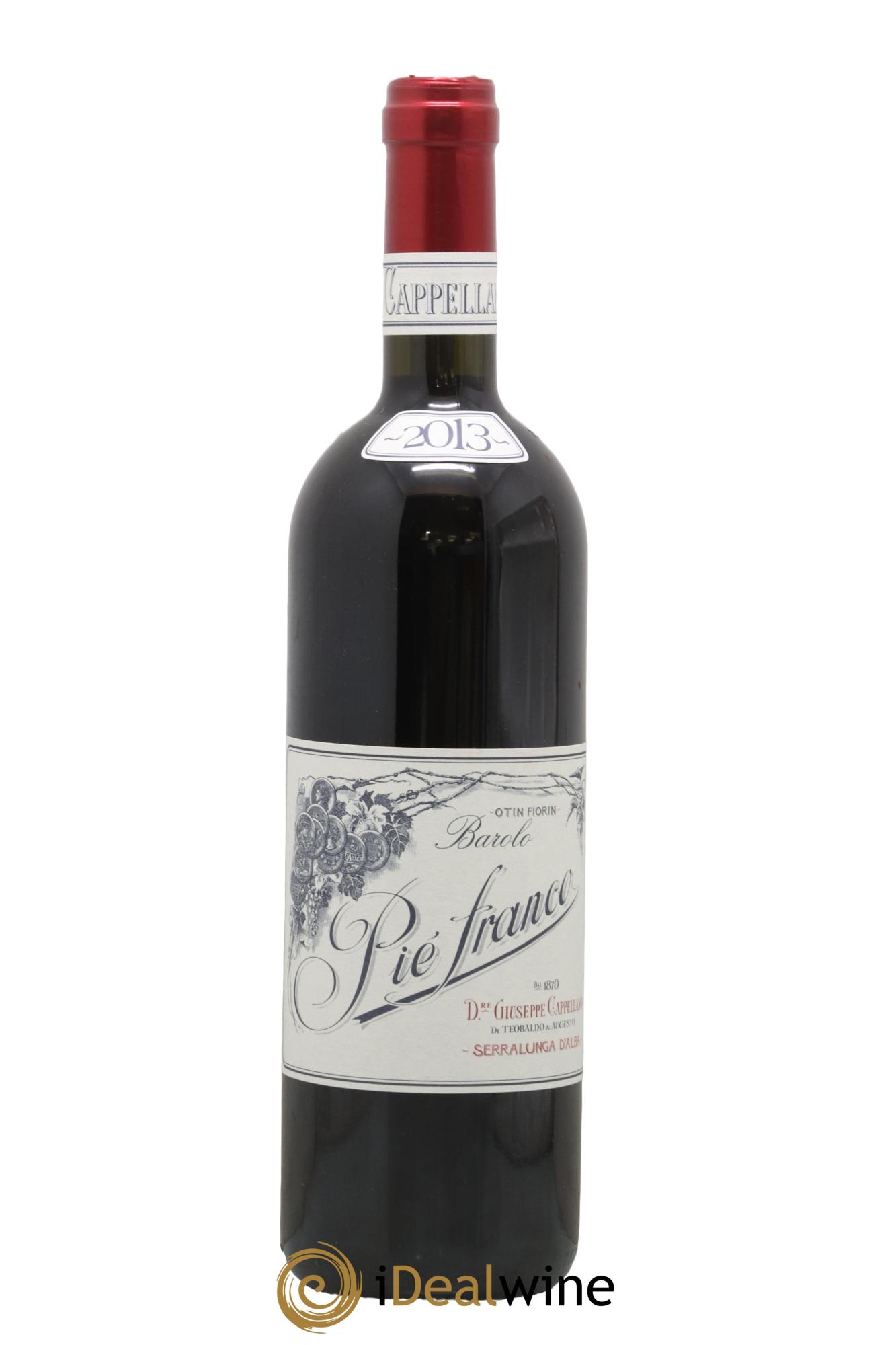 Barolo DOCG Pié Franco Cappellano 2013 - Lot de 1 bouteille - 0