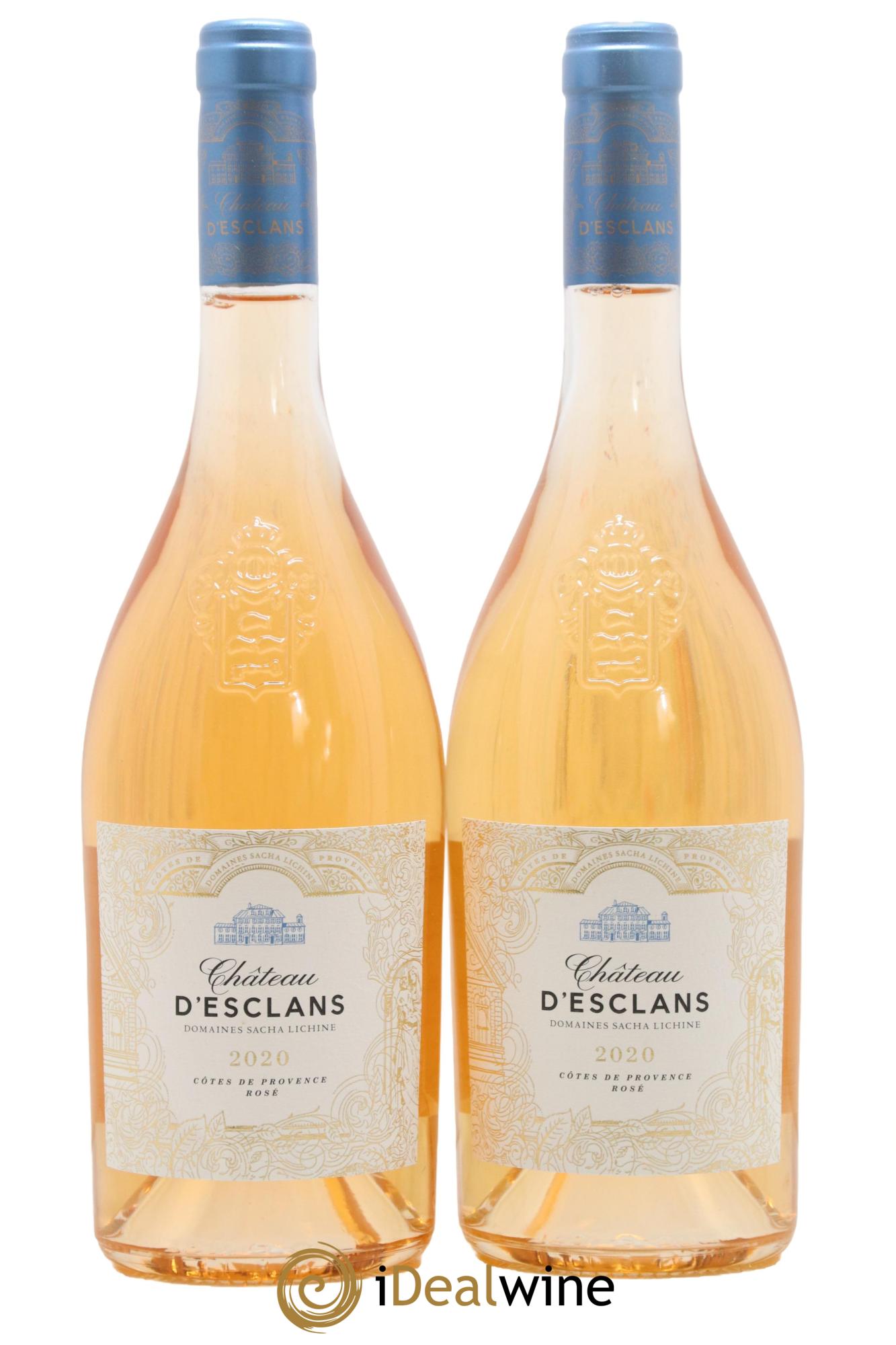 Côtes de Provence Château d'Esclans 2020 - Lot de 2 bouteilles - 0