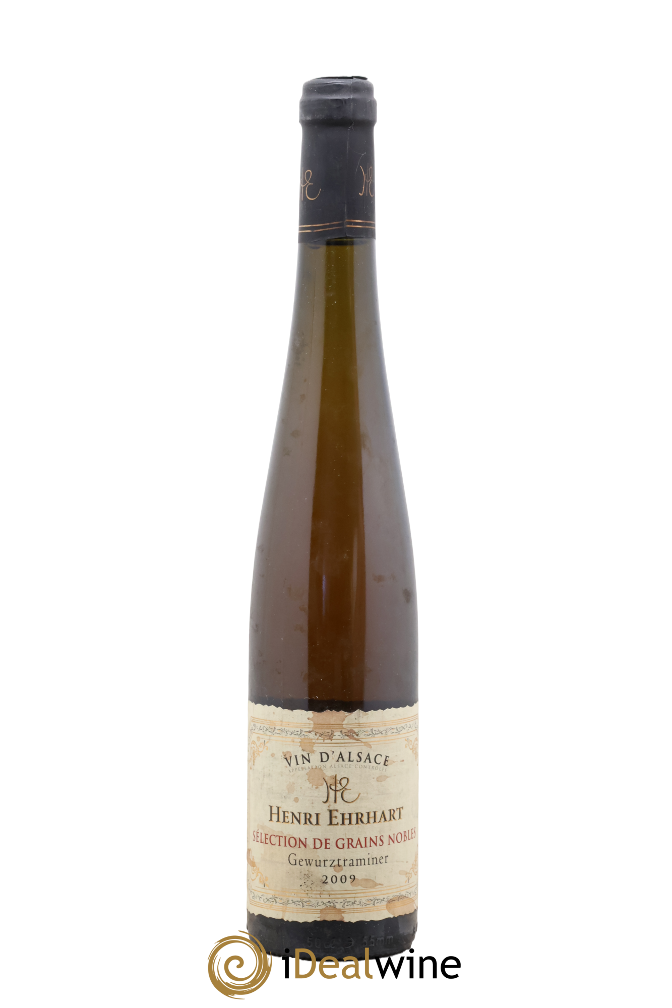 Alsace Gewurztraminer sélection grains nobles Domaine Henri Ehrhart 2009 - Posten von 1 Format 50cl - 0
