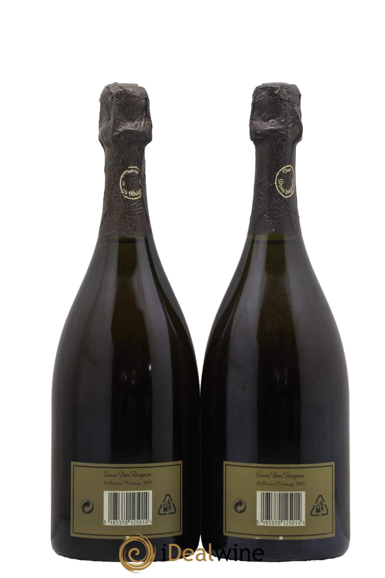 Brut Dom Pérignon 1993 - Lot of 2 bottles - 1