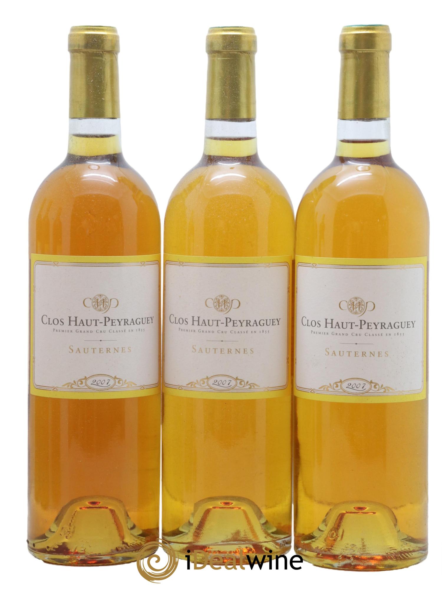 Clos Haut-Peyraguey 1er Grand Cru Classé 2007 - Lot of 12 bottles - 3