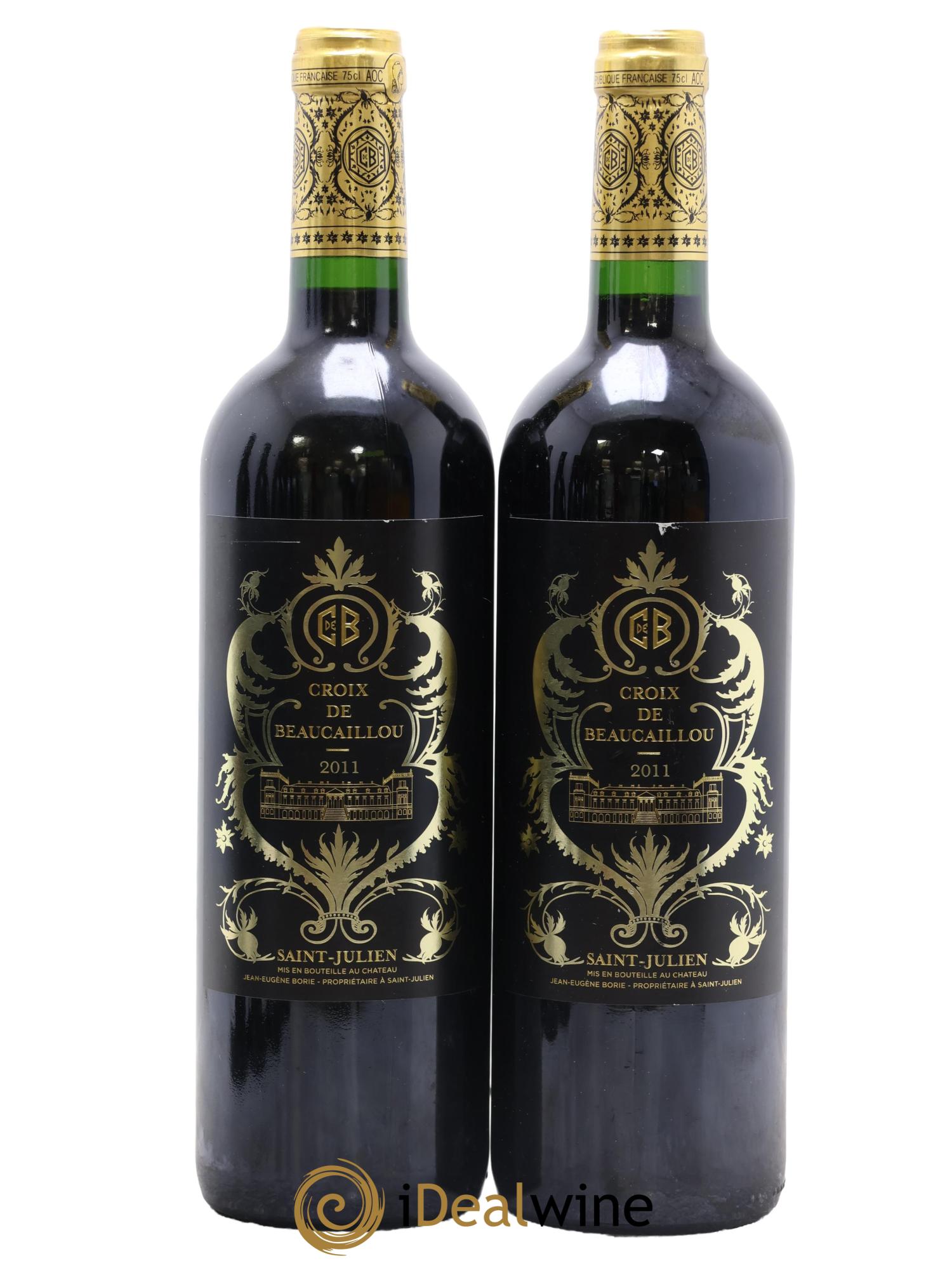 La Croix de Beaucaillou Second Vin 2011 - Lot of 2 bottles - 0