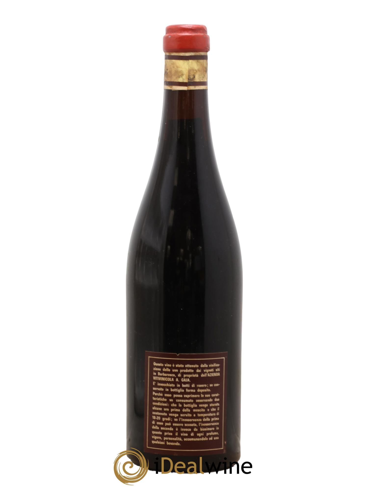 Barbaresco DOCG Angelo Gaja 1966 - Lot de 1 bouteille - 1