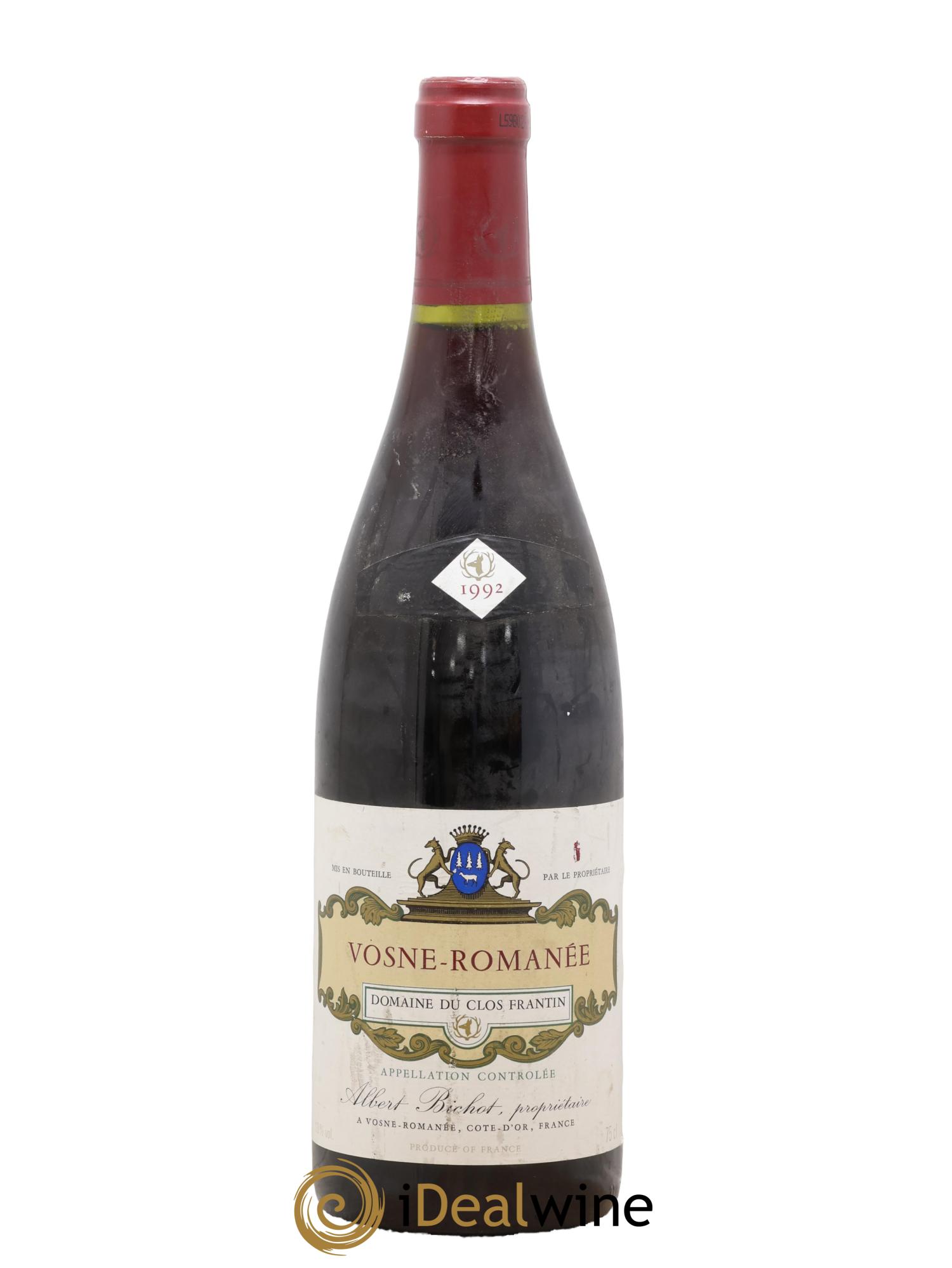 Vosne-Romanée Clos Frantin - Albert Bichot 1992 - Lot de 1 bouteille - 0