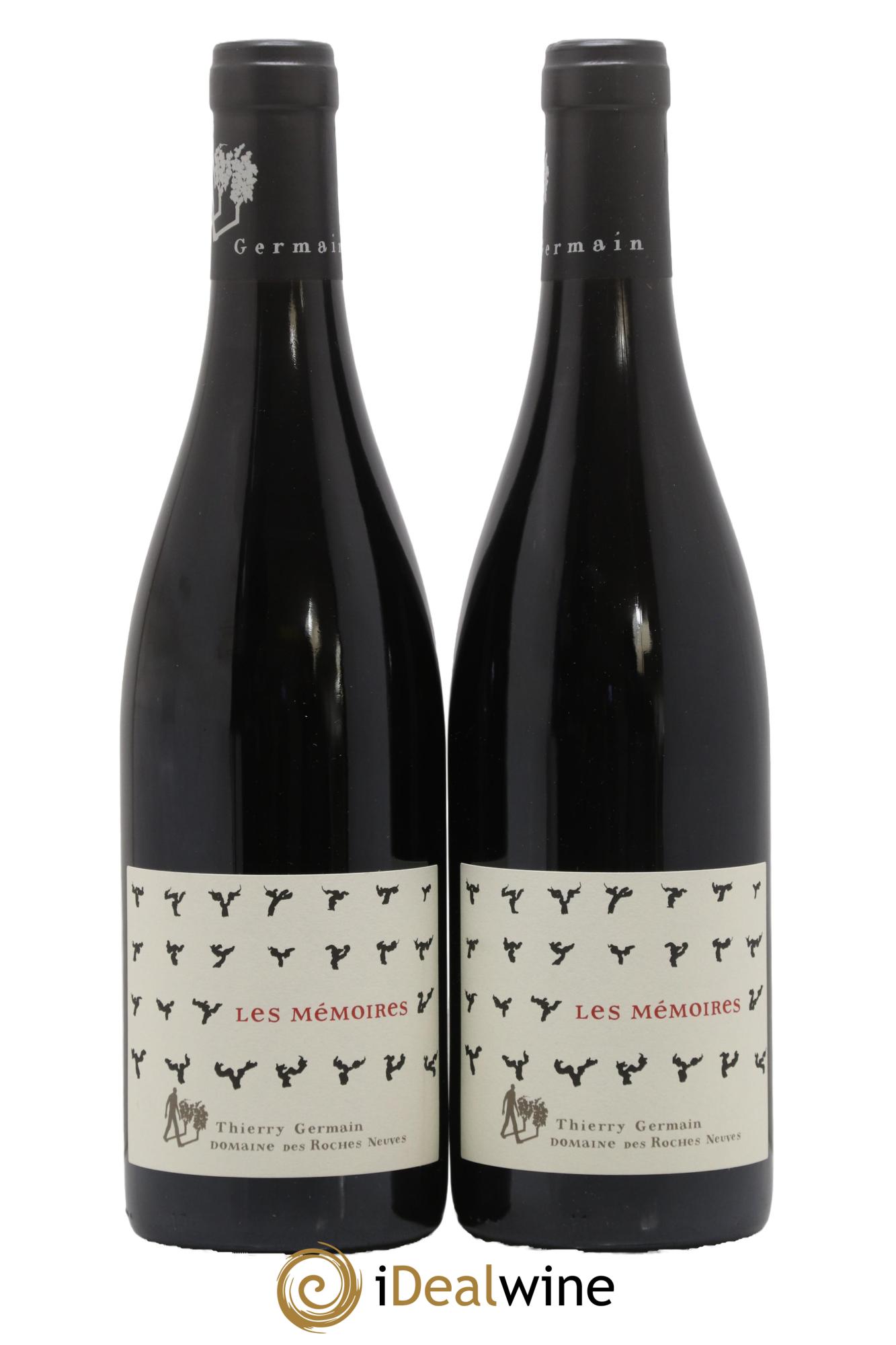 Saumur-Champigny Les Mémoires Domaine des Roches Neuves - Thierry Germain 2021 - Lot de 2 bouteilles - 0