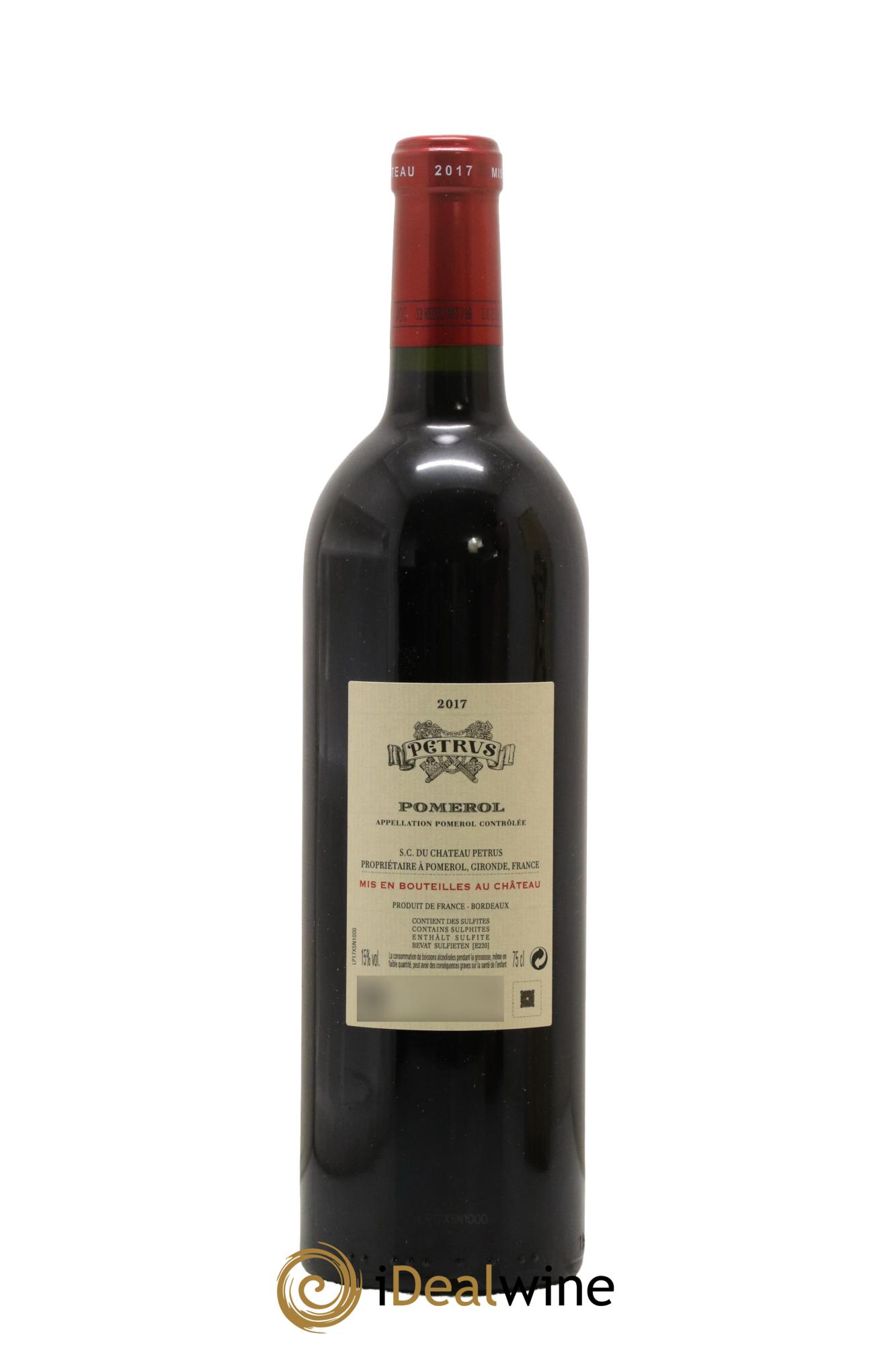 Petrus 2017 - Lot de 1 bouteille - 2