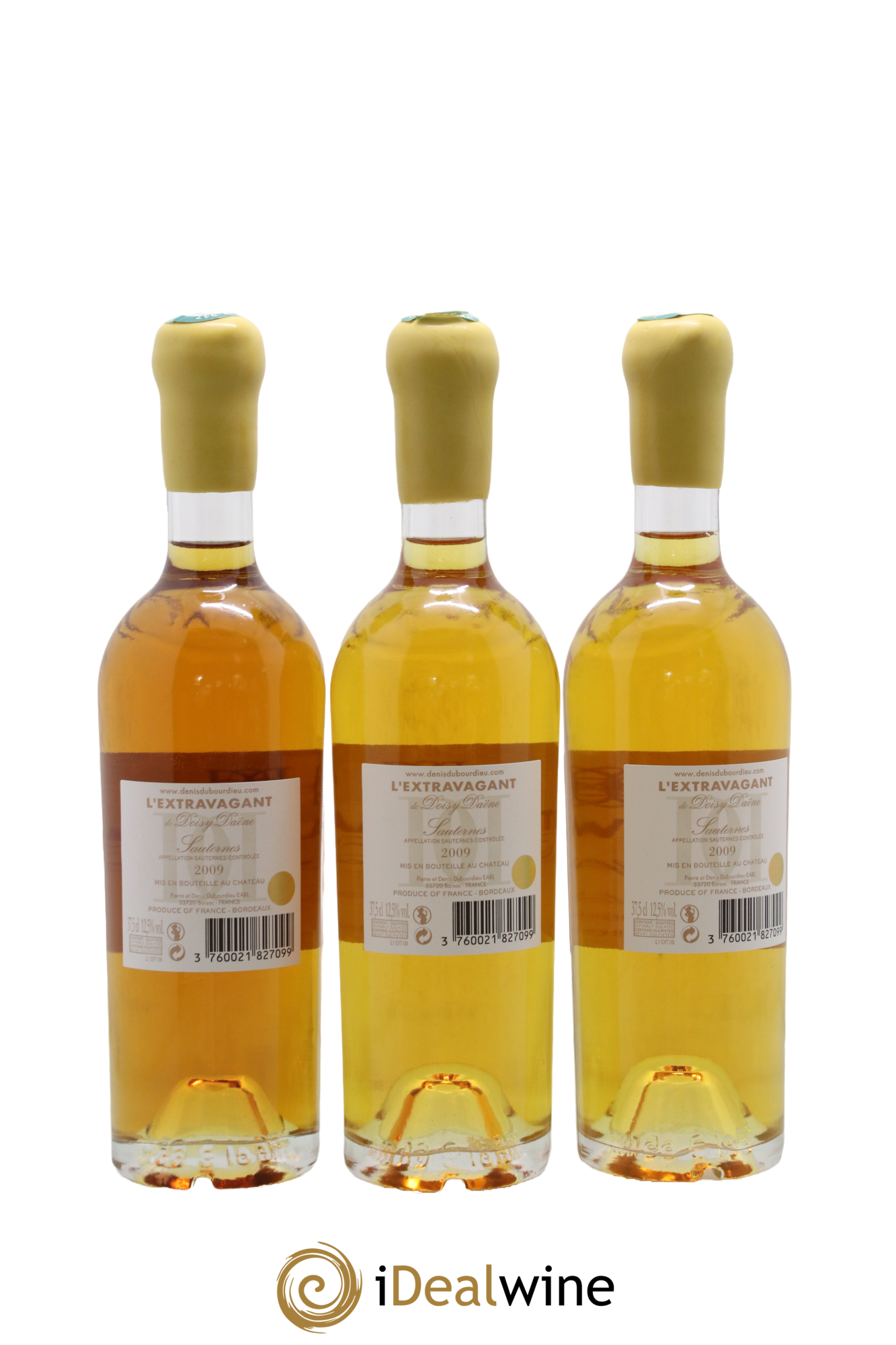 L'Extravagant de Doisy Daëne 2009 - Lot de 6 demi bouteilles - 5