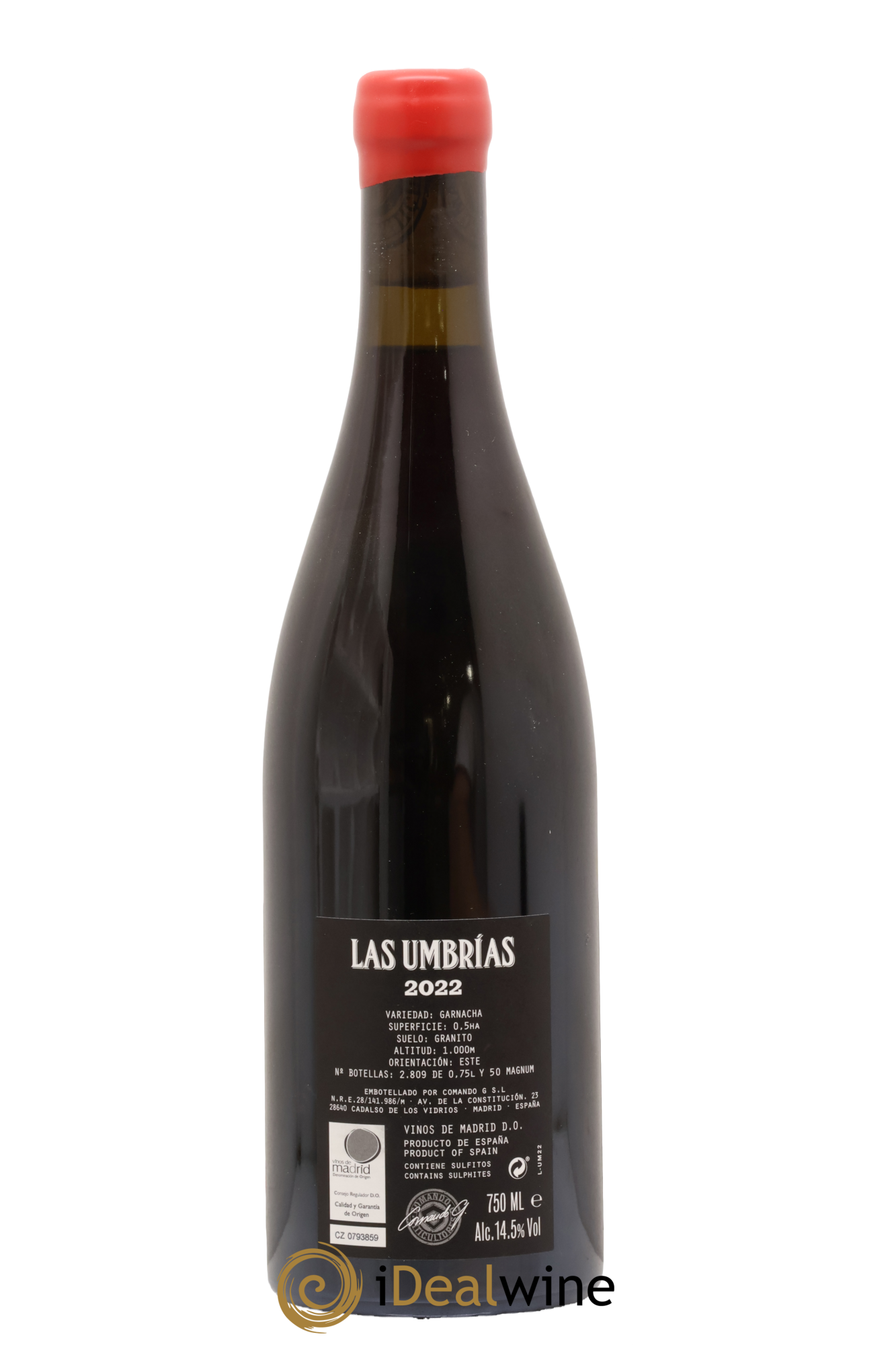 Vinos de Madrid DO Comando G Las Umbrias 2022 - Lot de 1 bouteille - 1