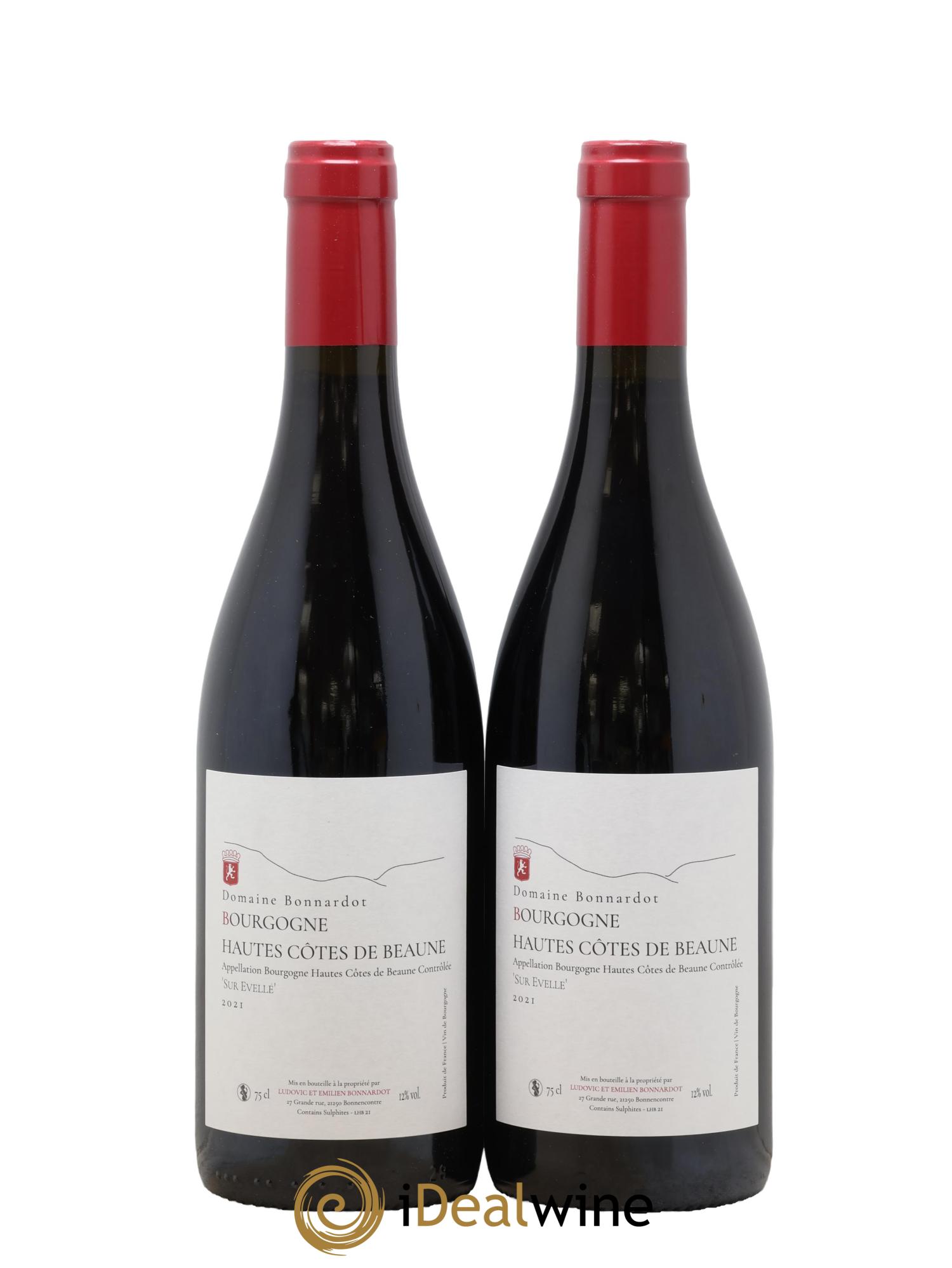 Hautes-Côtes de Beaune Bonnardot 2021 - Lot of 2 bottles - 0