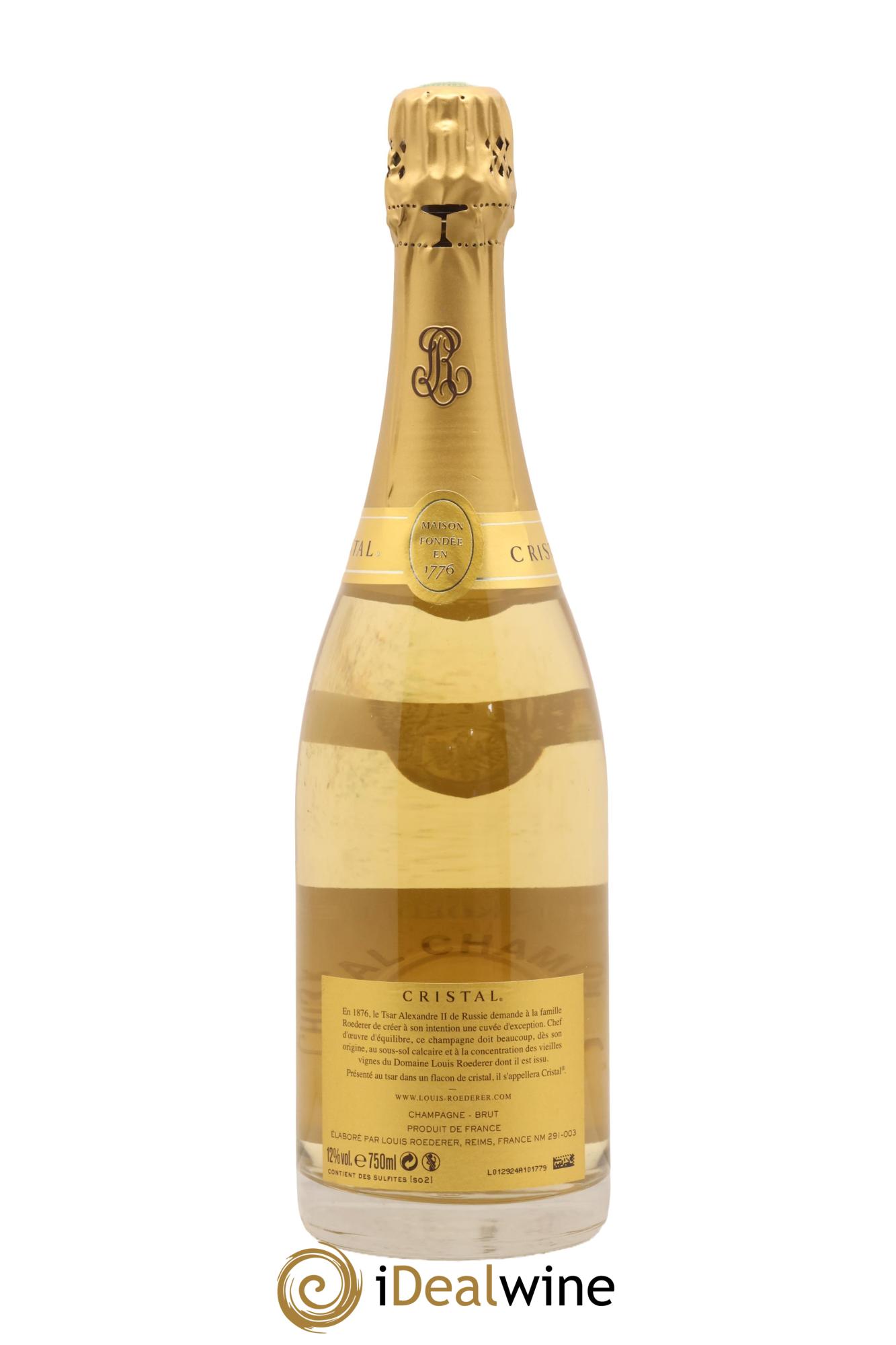 Cristal Louis Roederer 2008 - Lot de 1 bouteille - 1