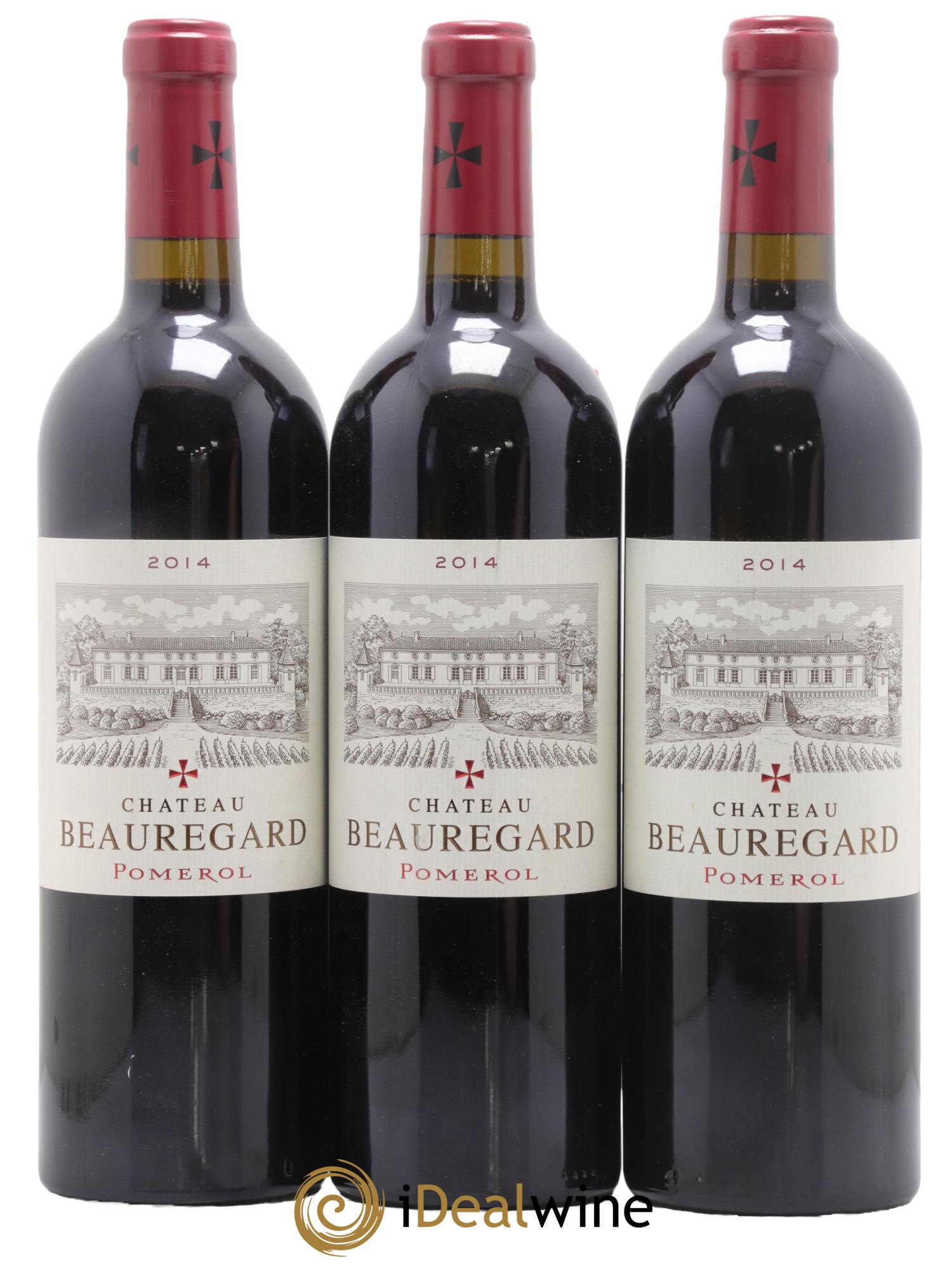 Château Beauregard 2014 - Lot of 3 bottles - 0
