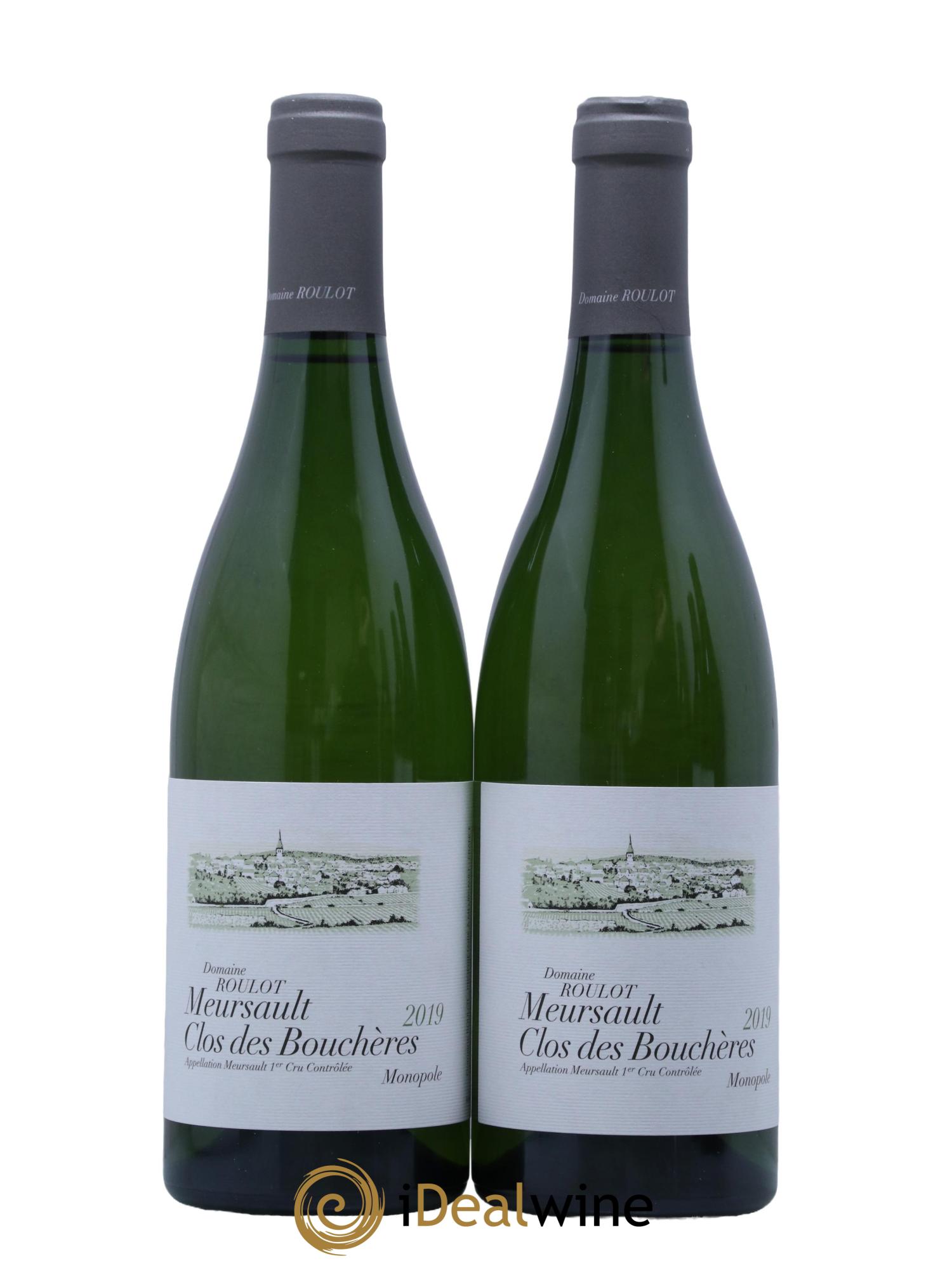Meursault 1er Cru Clos des Bouchères Roulot (Domaine) 2019 - Lot de 2 bouteilles - 0