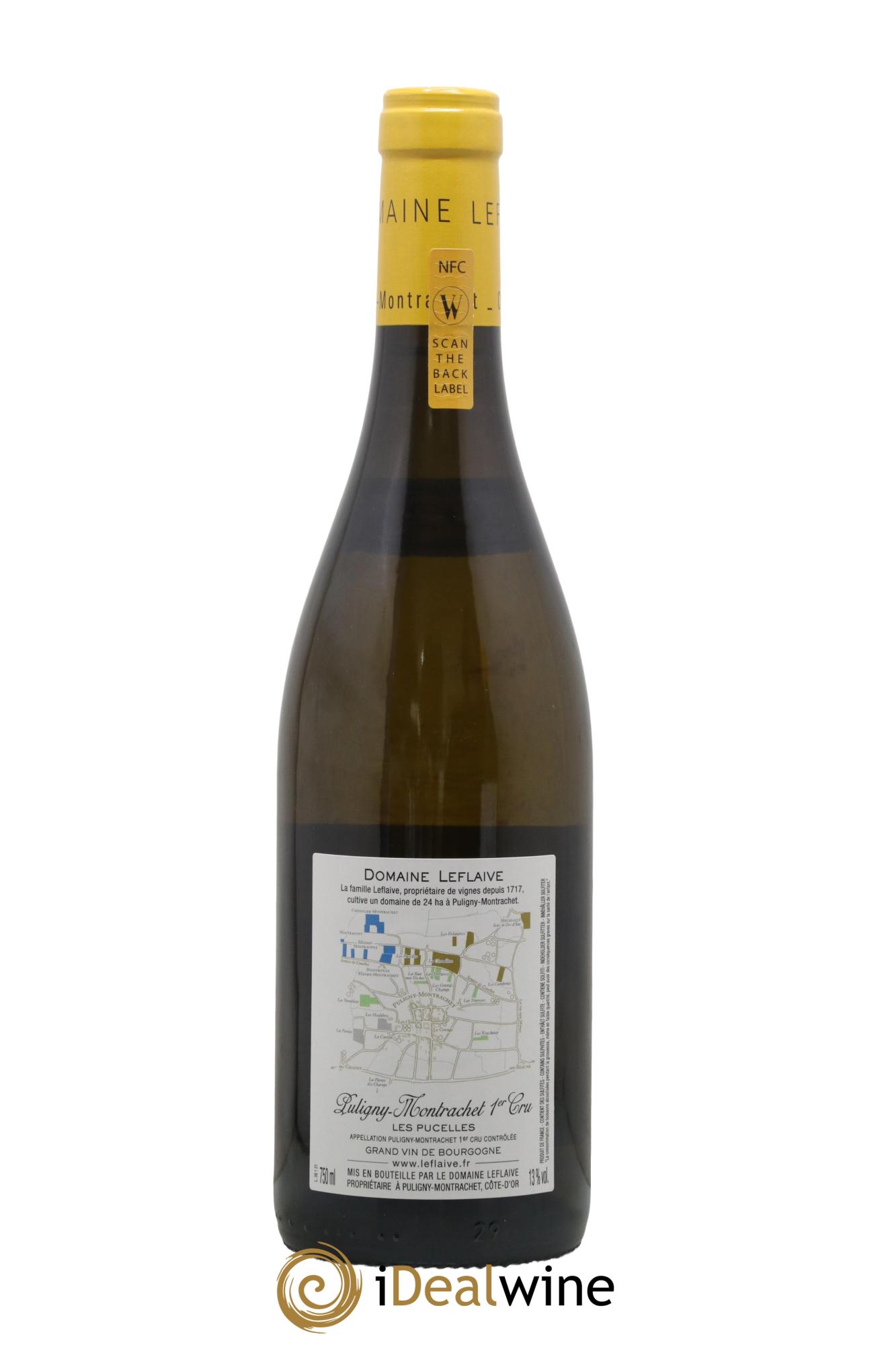 Puligny-Montrachet 1er Cru Les Pucelles Leflaive (Domaine) 2021 - Lot de 1 bouteille - 1