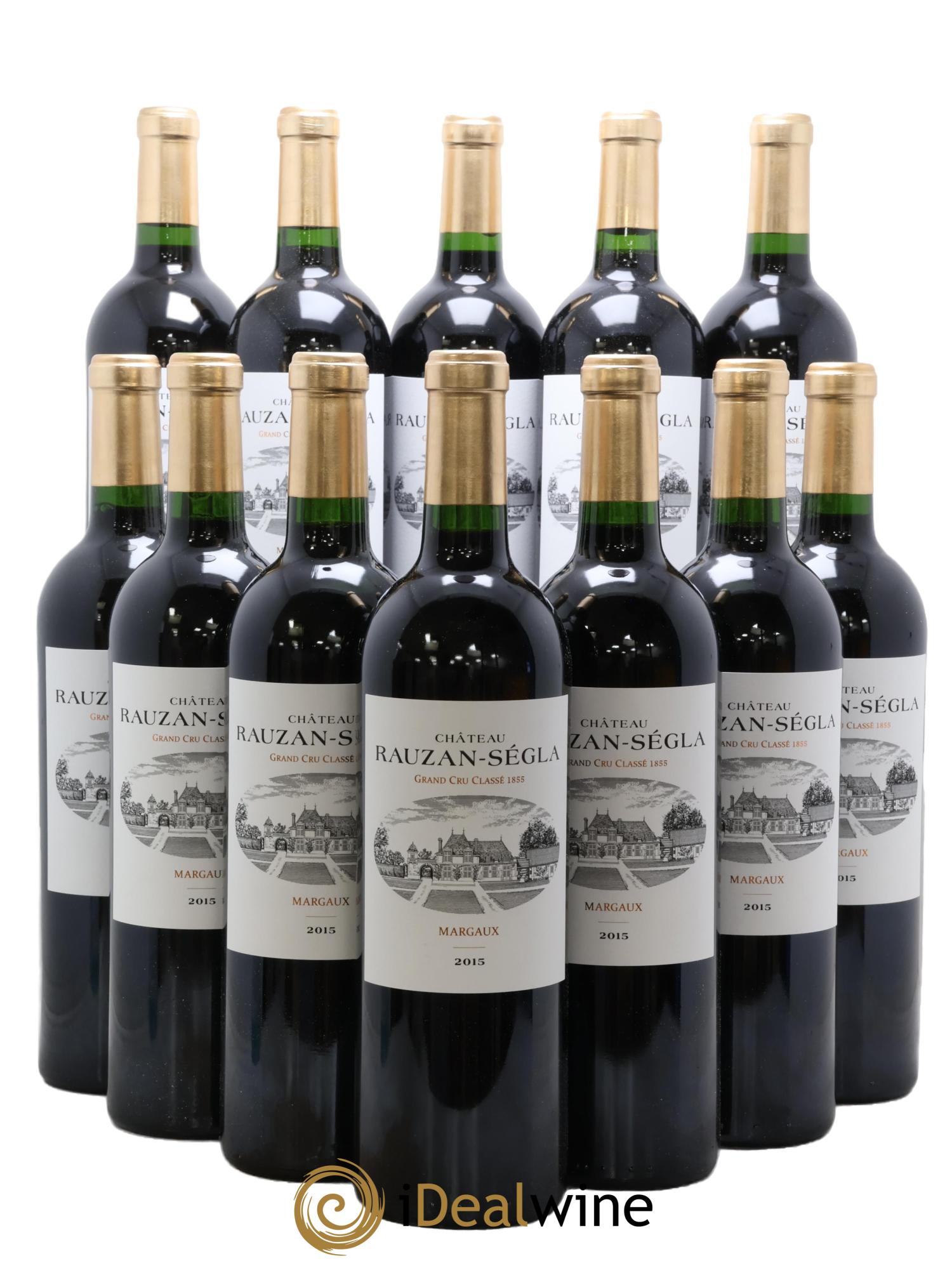 Château Rauzan Ségla Grand Cru Classé 2015 - Lot of 12 bottles - 0