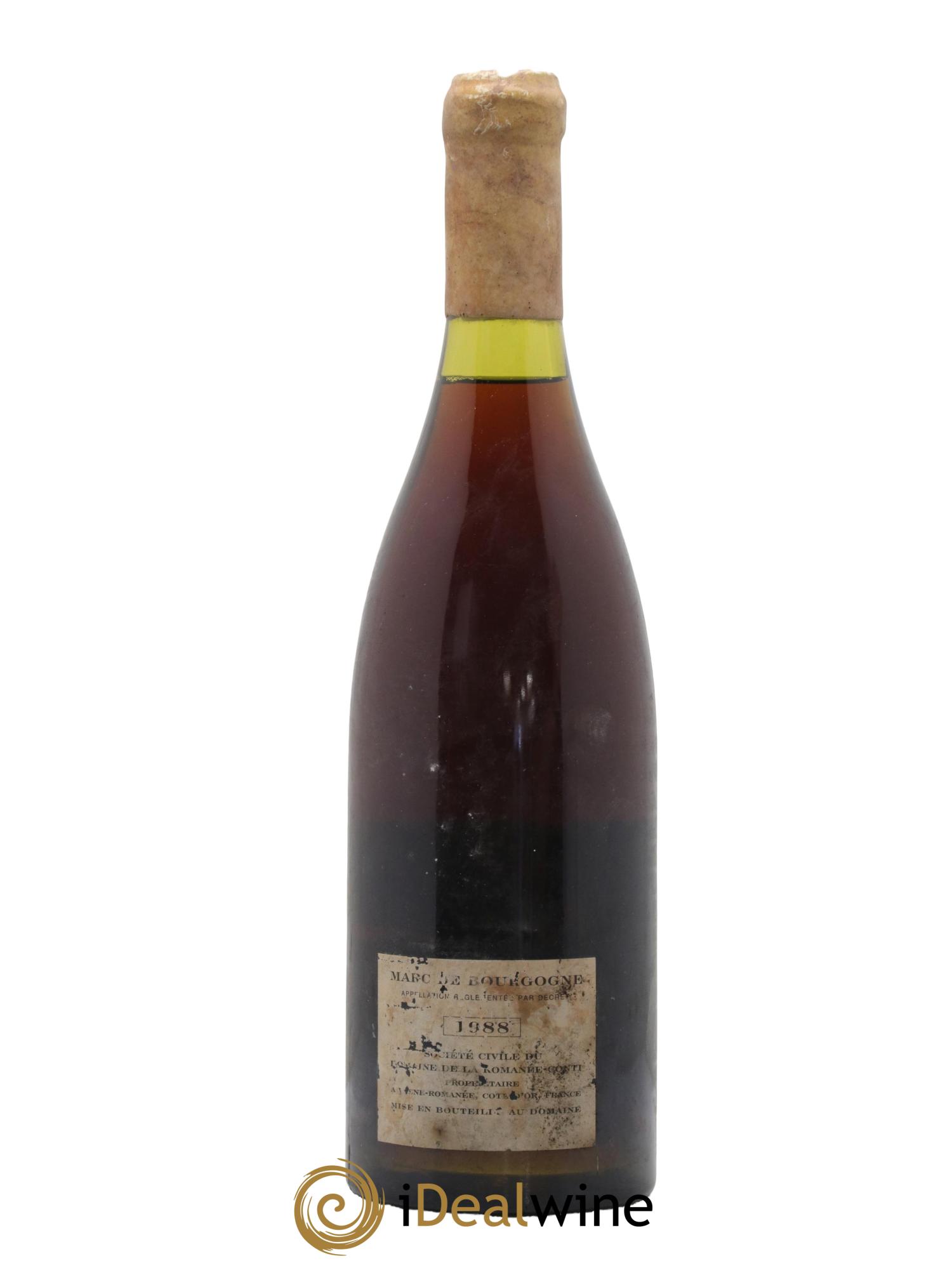 Marc de Bourgogne Domaine de la Romanée-Conti 1988 - Lot de 1 bouteille - 1