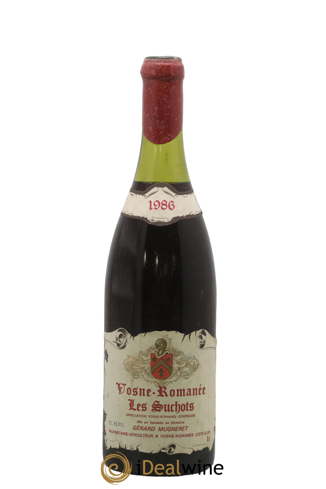 Vosne-Romanée 1er Cru Les Suchots Gérard Mugneret 1986 - Lot de 1 bouteille - 0