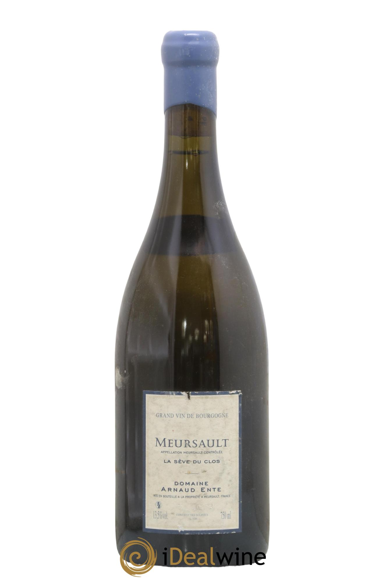 Meursault La Sève du Clos Arnaud Ente 2005 - Lotto di 1 bottiglia - 1
