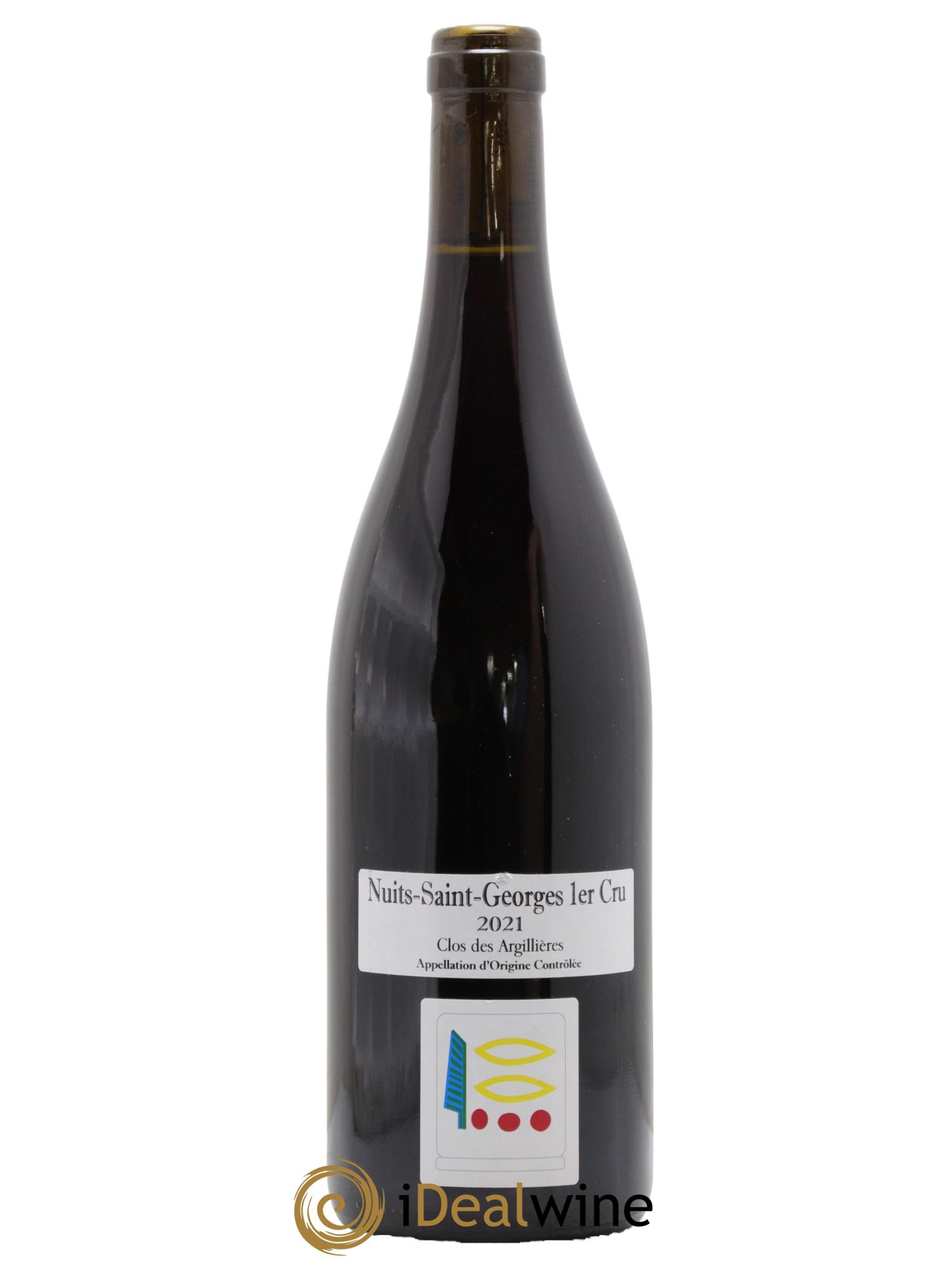 Nuits-Saint-Georges 1er Cru Clos des Argillières Prieuré Roch 2021 - Lot de 1 bouteille - 0