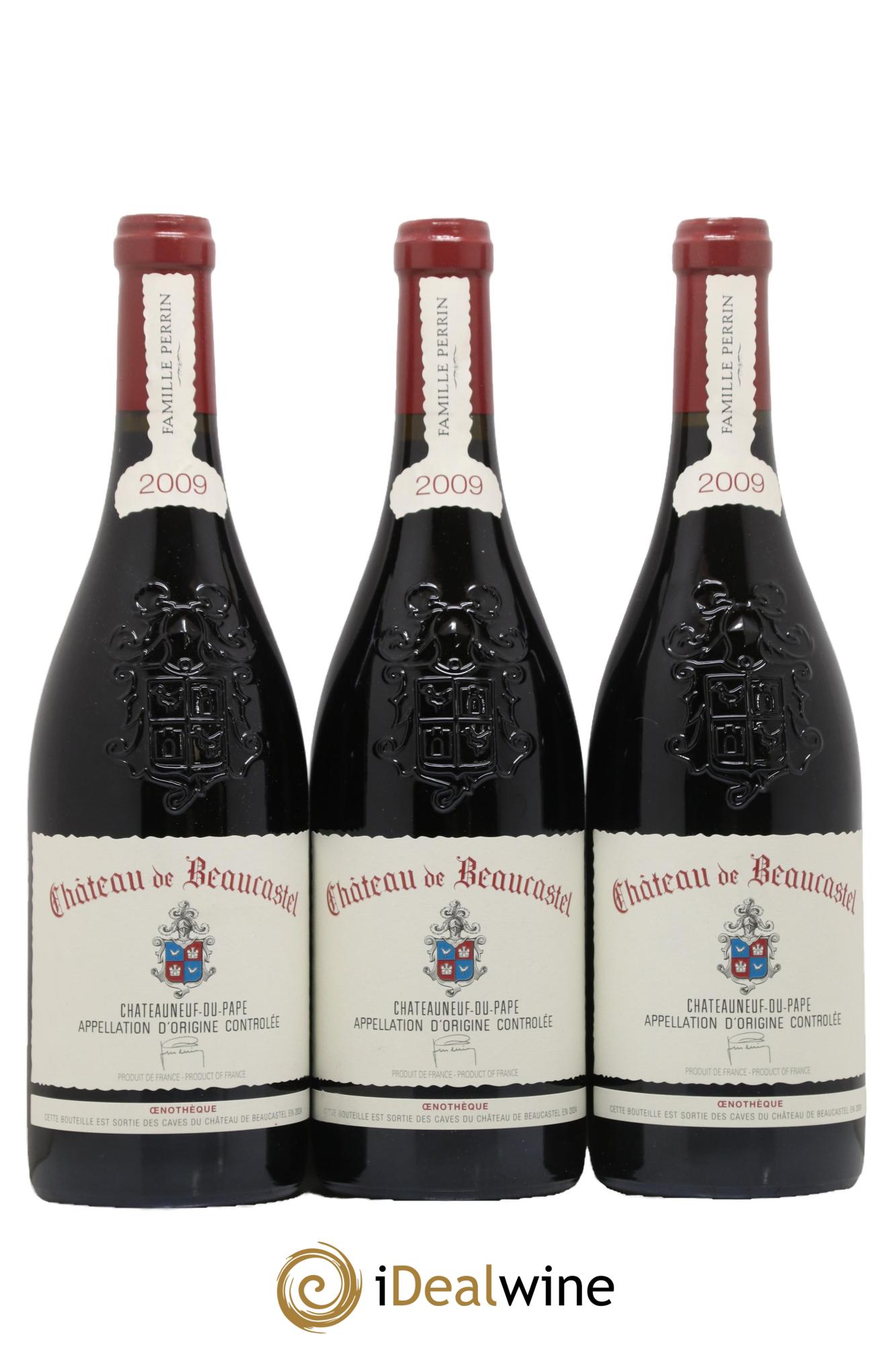 Châteauneuf-du-Pape Château de Beaucastel Famille Perrin 2009 - Lot de 6 bouteilles - 2
