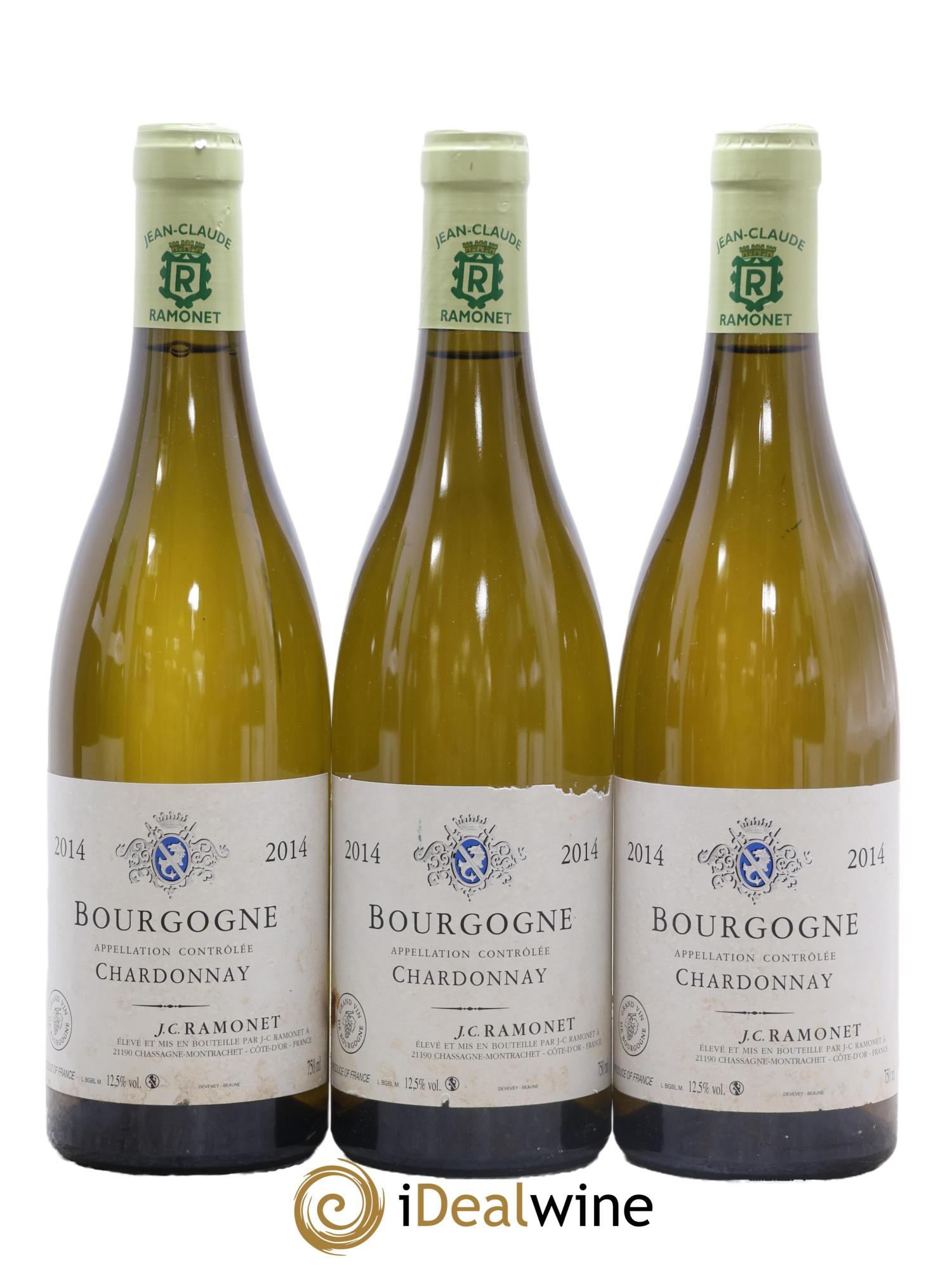 Bourgogne Ramonet (Domaine) 2014 - Lot de 3 bouteilles - 0