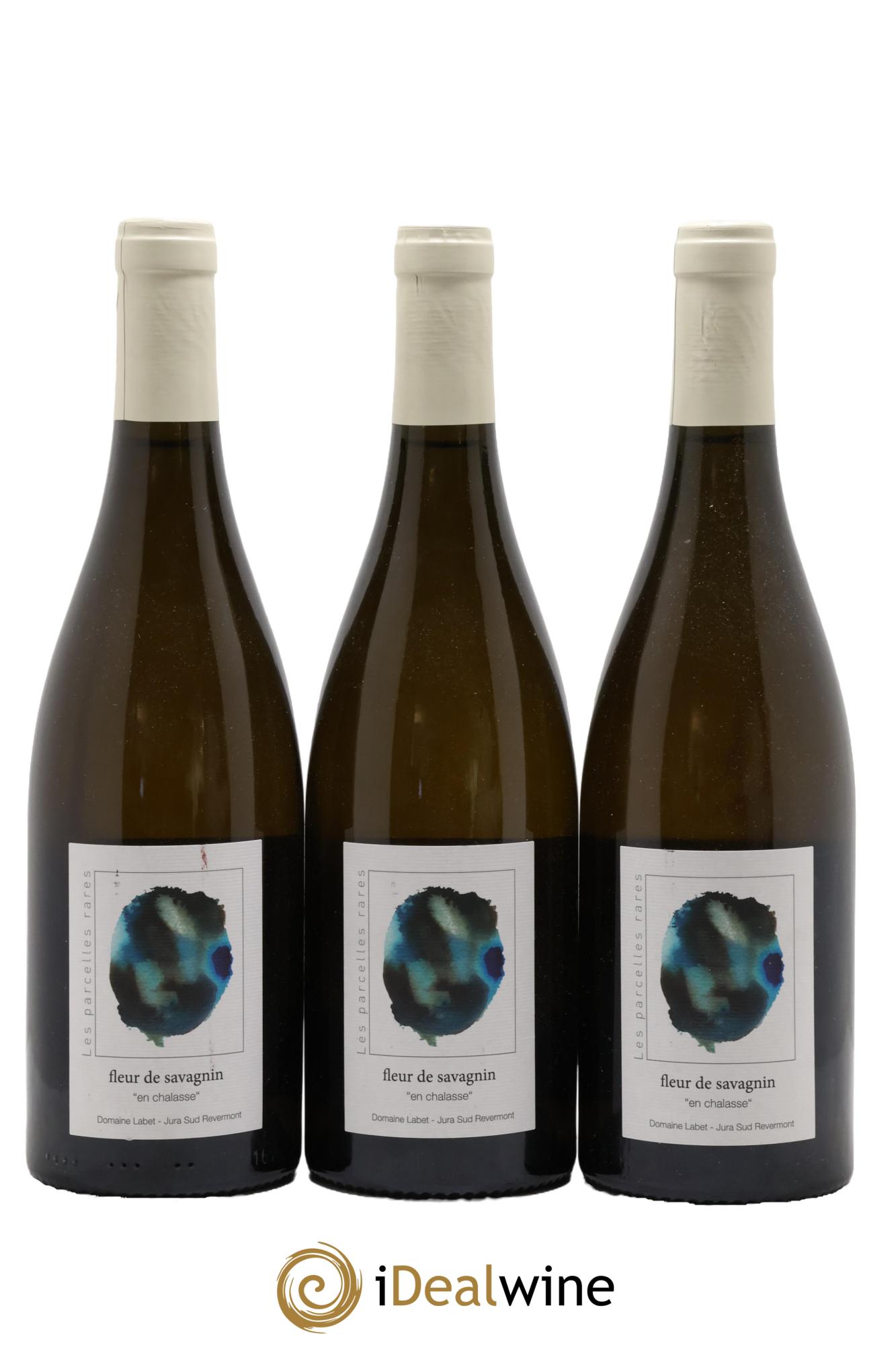 Côtes du Jura Fleur de Savagnin En Chalasse Romain - Julien - Charline Labet 2018 - Posten von 3 Flaschen - 0