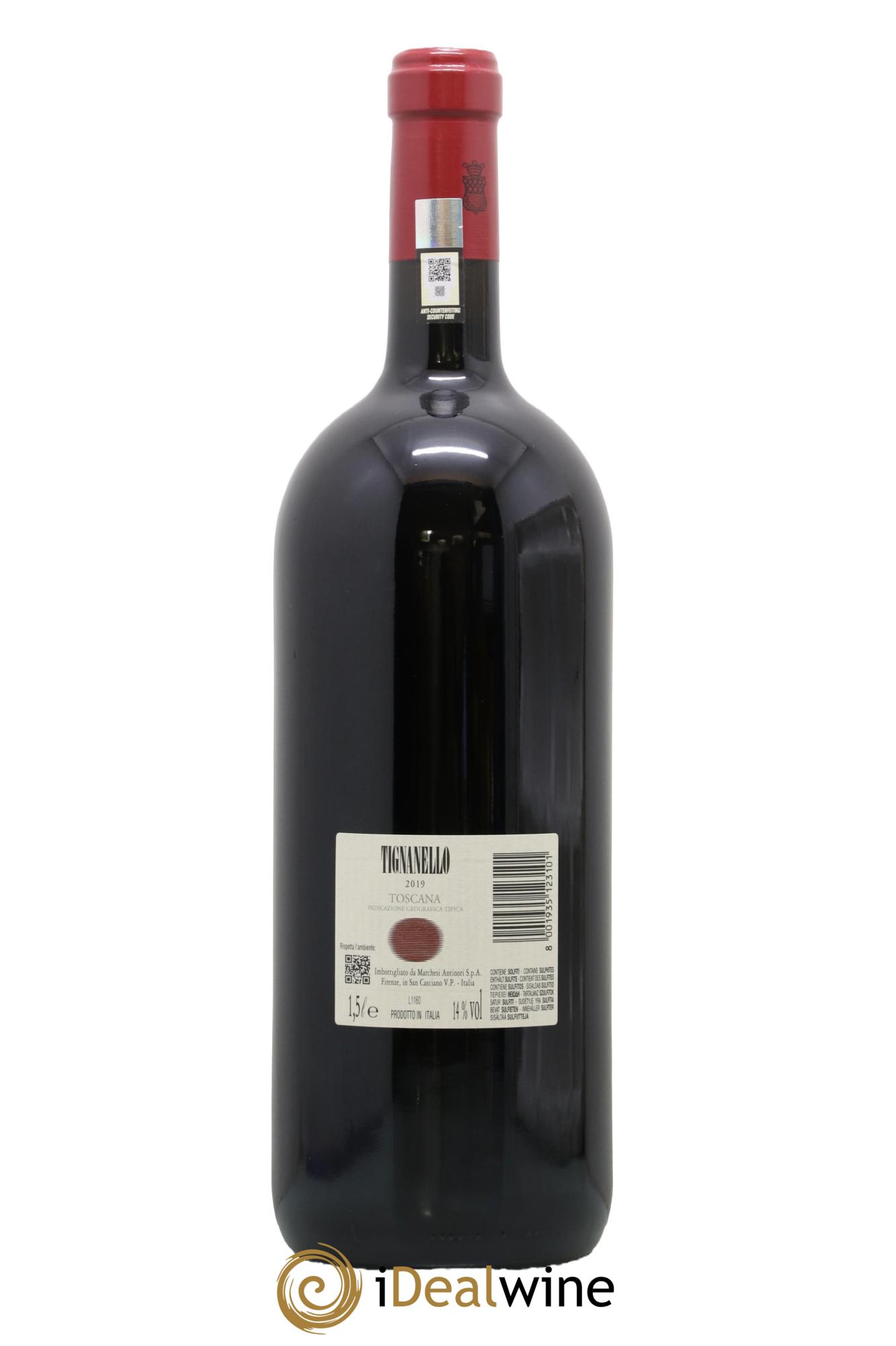 Toscana IGT Tignanello Tenuta Tignanello - Marchesi Antinori 2019 - Lot de 1 magnum - 2