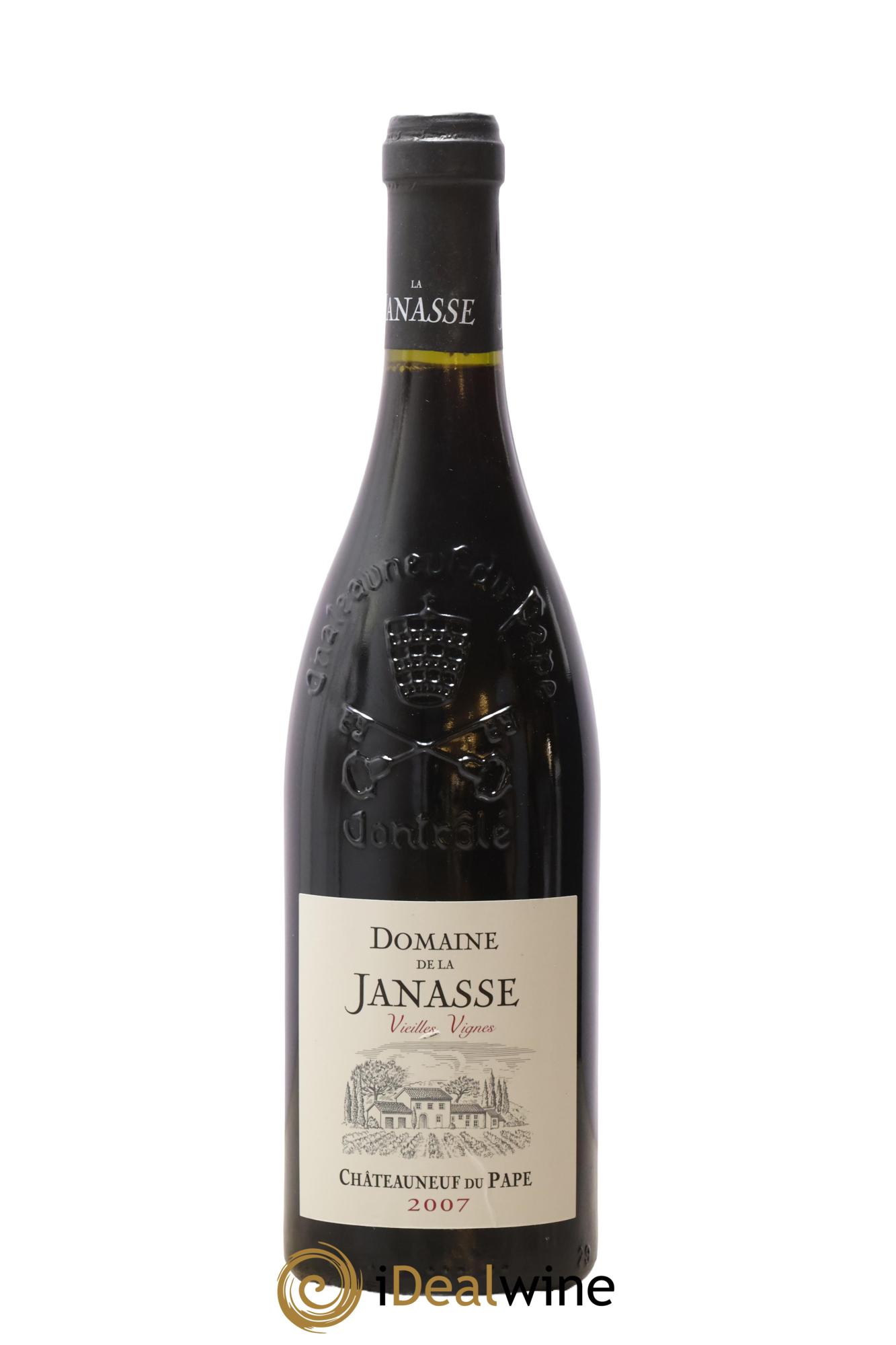 Châteauneuf-du-Pape Cuvée Vieilles Vignes La Janasse (Domaine de) 2007 - Lot of 1 bottle - 0
