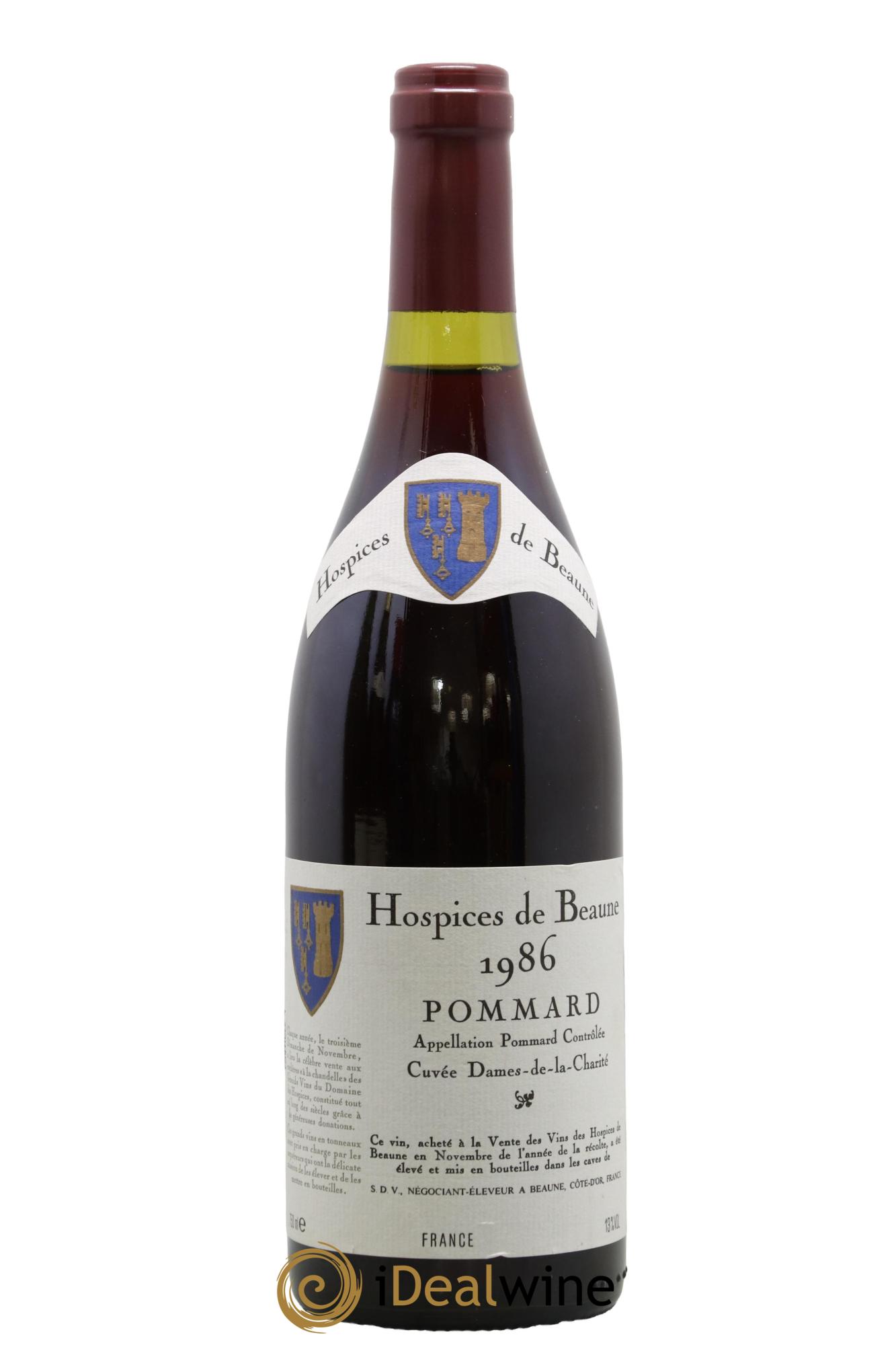 Pommard Cuvée Dames de la Charité Hospices de Beaune 1986 - Lotto di 1 bottiglia - 0