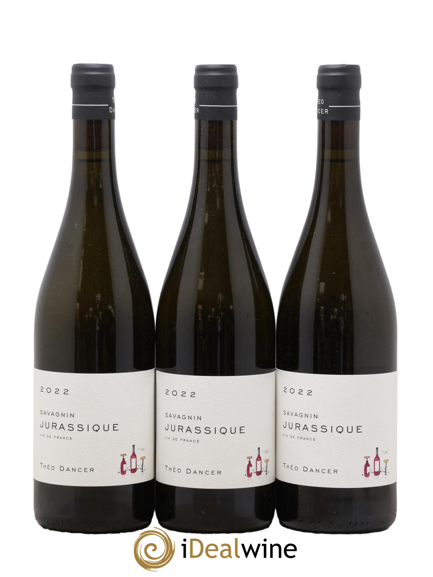 Vin de France Savagnin Jurassique Théo Dancer 2022 - Lot of 3 bottles - 0