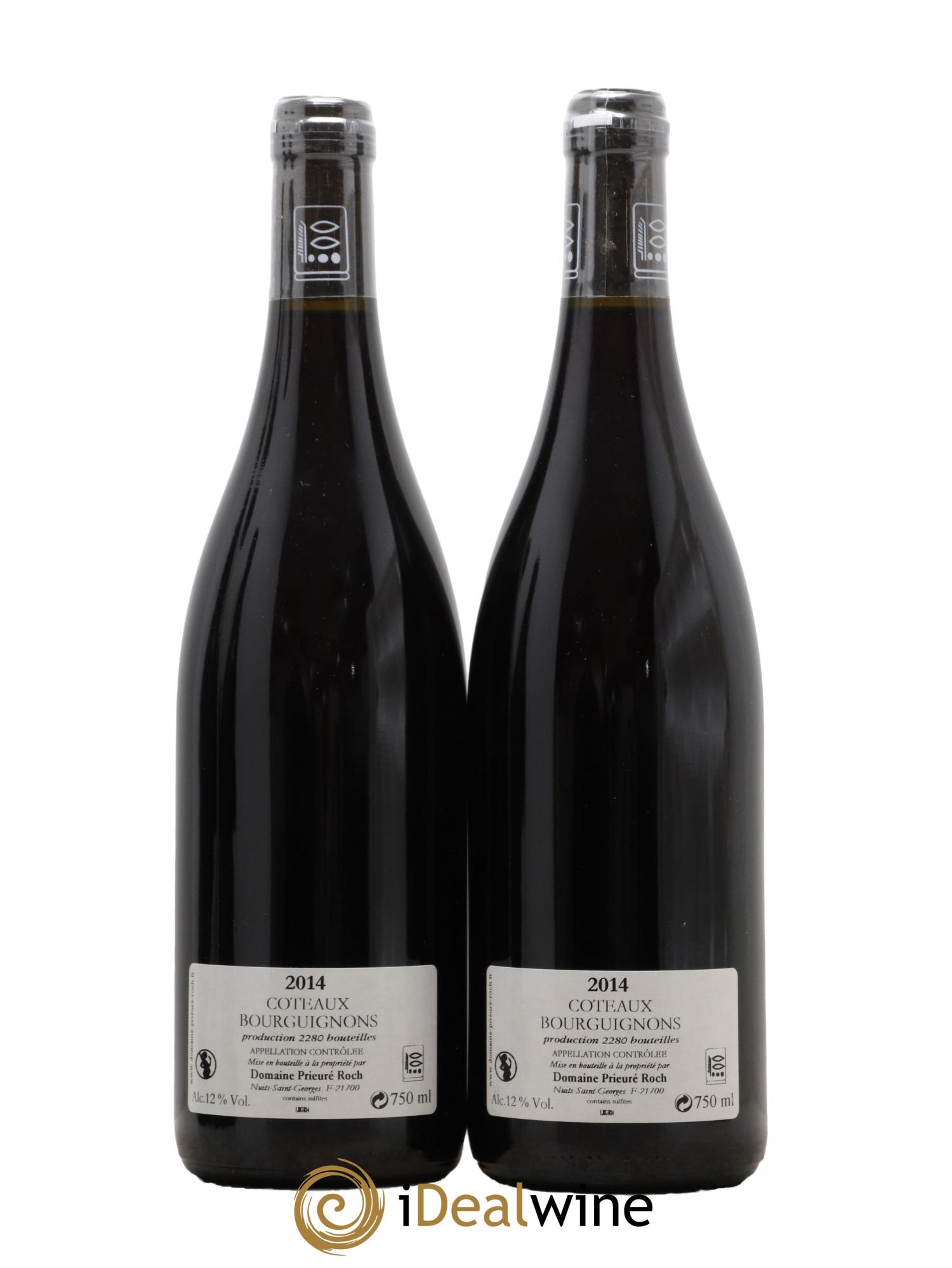 Coteaux Bourguignons Prieuré Roch 2014 - Lot of 2 bottles - 1