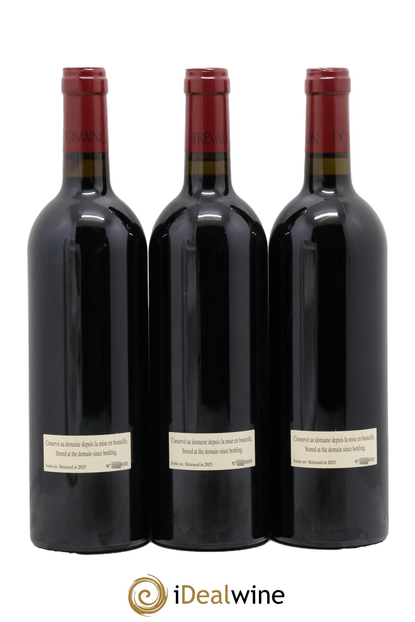 Alpilles Trévallon (Domaine de) Eloi Dürrbach 2015 - Lotto di 3 bottiglie - 1