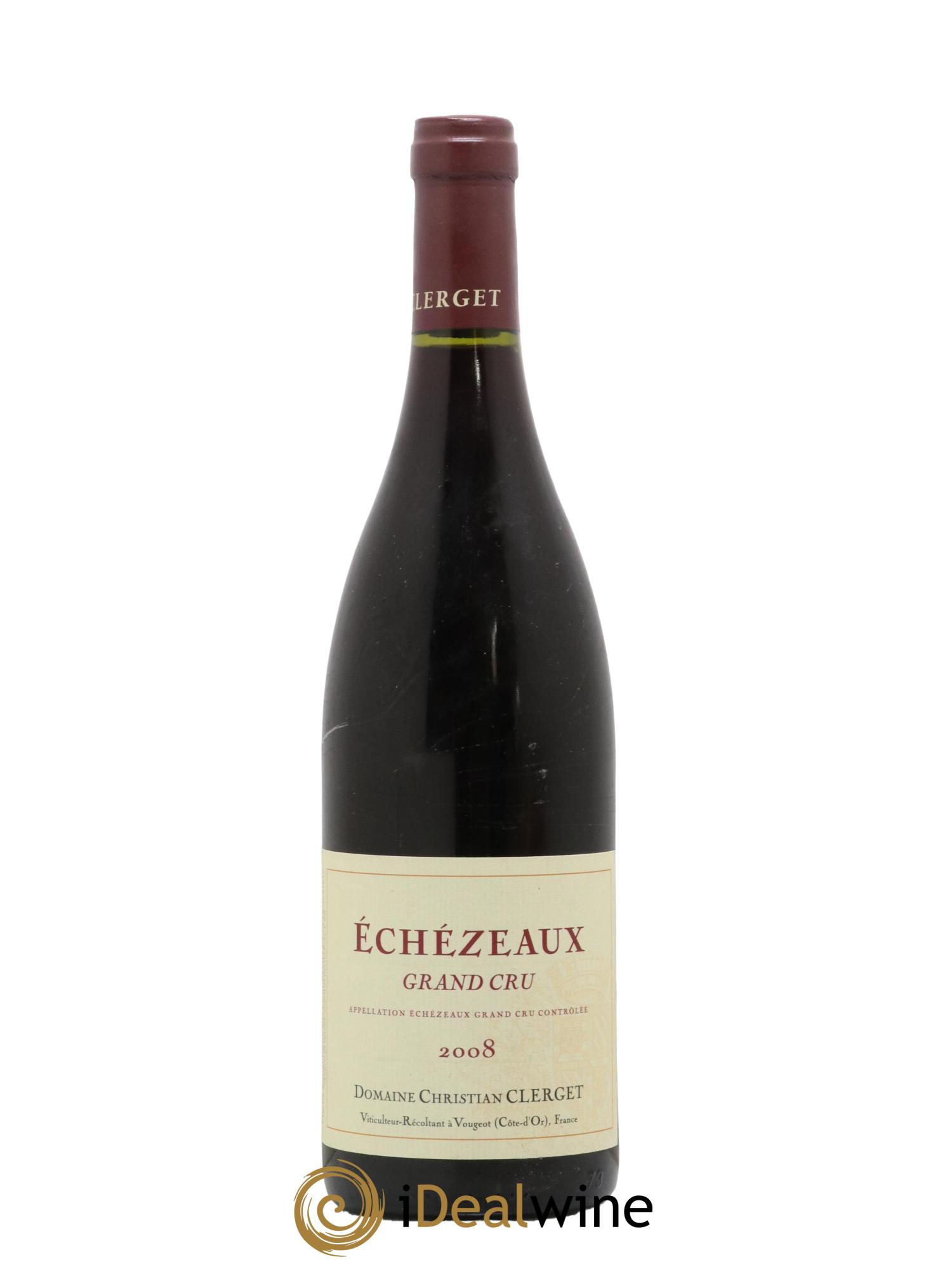 Echezeaux Grand Cru Christian Clerget 2008 - Lot de 1 bouteille - 0