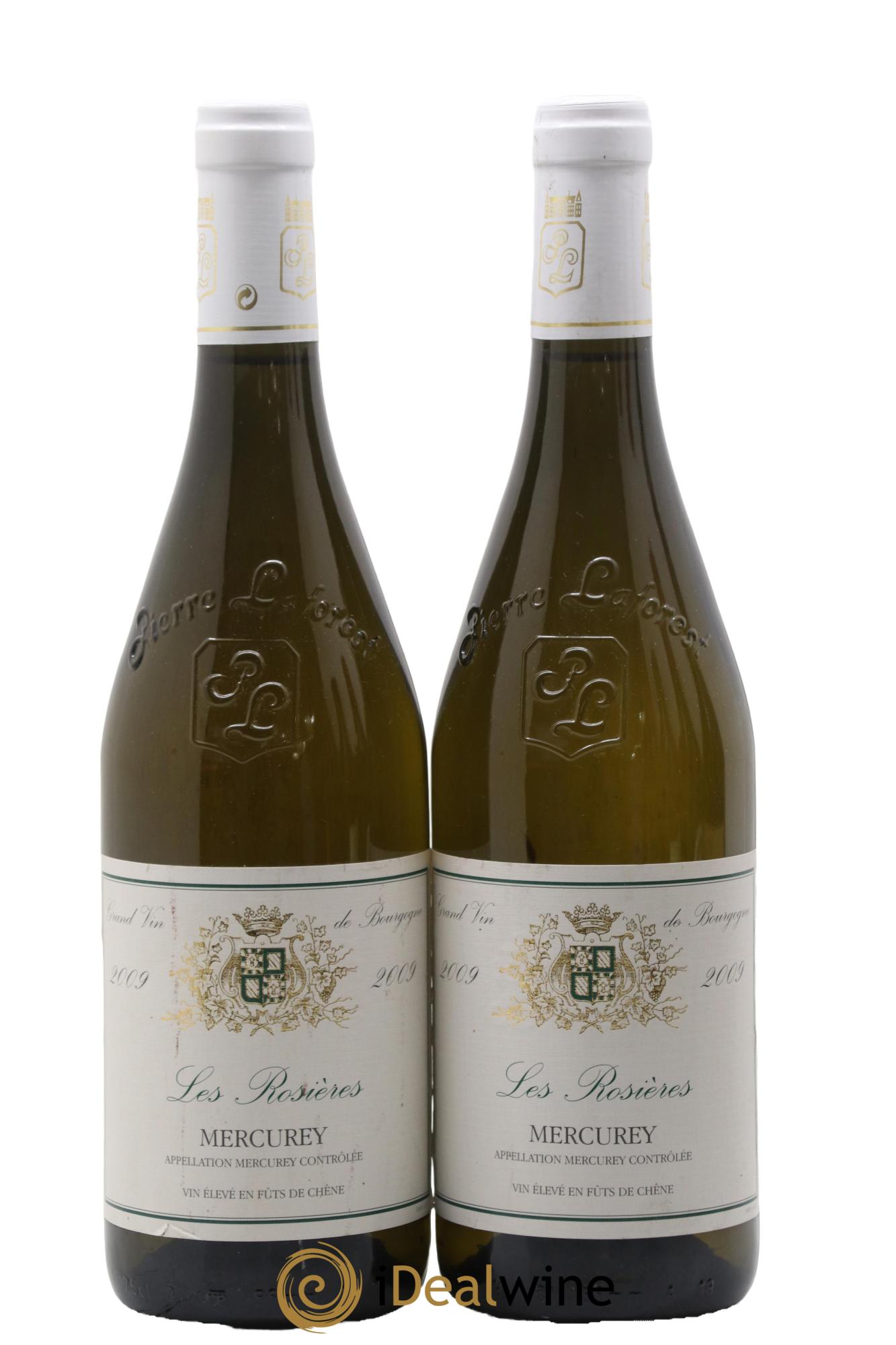 Mercurey Les Rosières Pierre Laforest 2009 - Lot de 2 bouteilles - 0