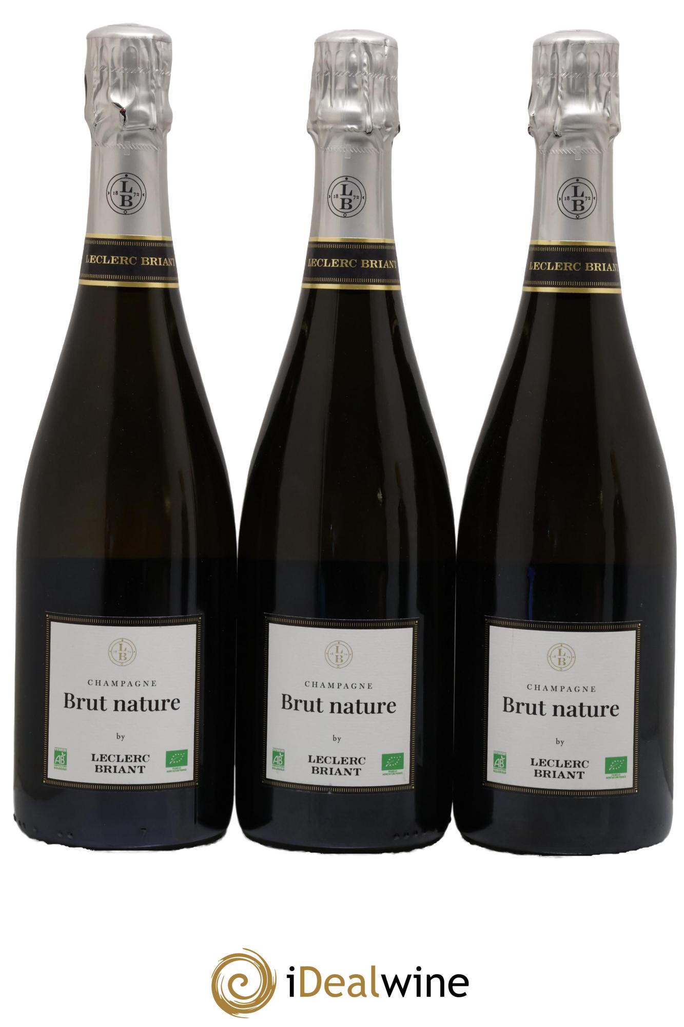 Champagne Brut Nature Leclerc Briant - Lot de 3 bouteilles - 0