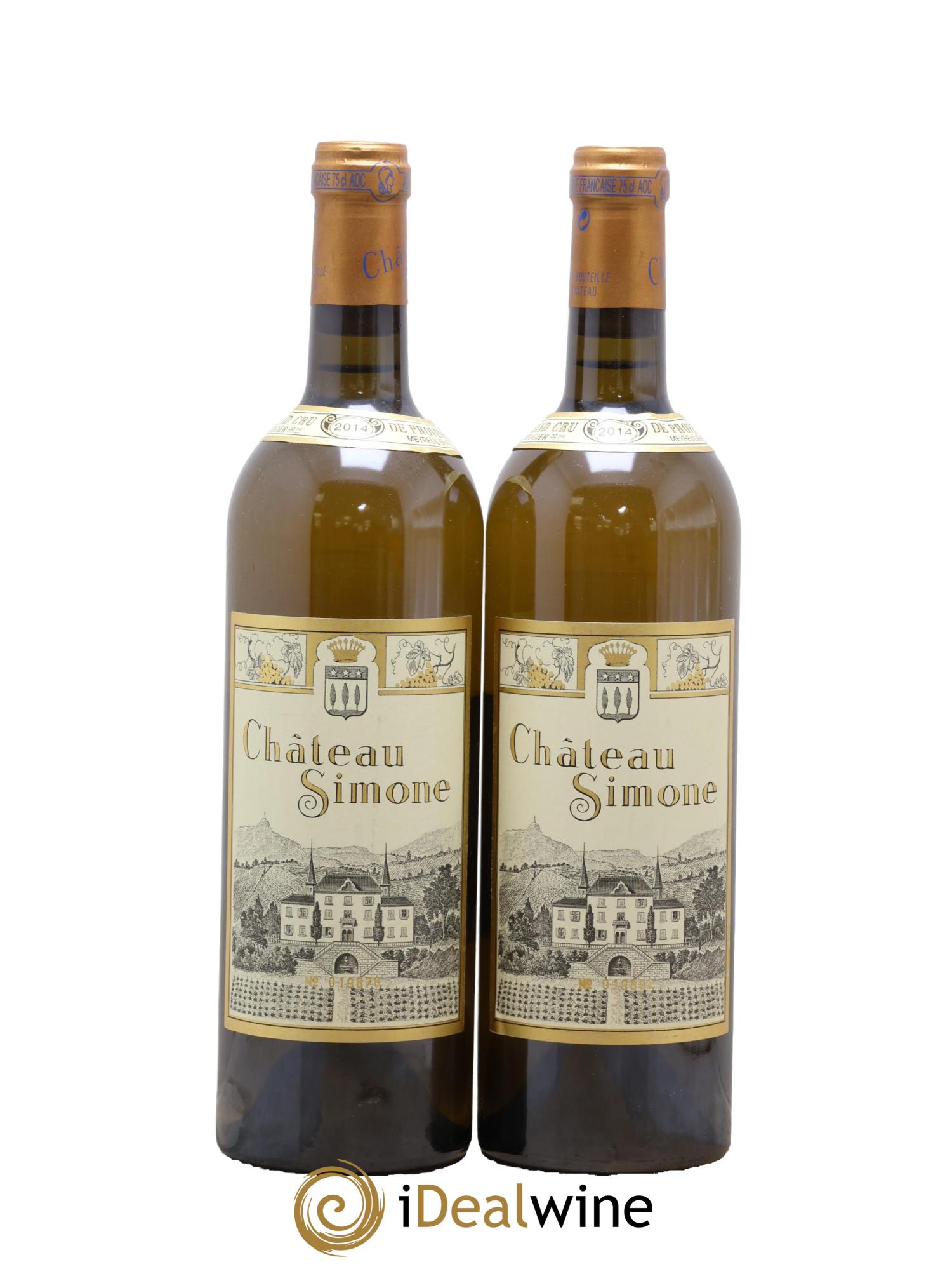 Palette Château Simone Famille Rougier 2014 - Lot of 2 bottles - 0