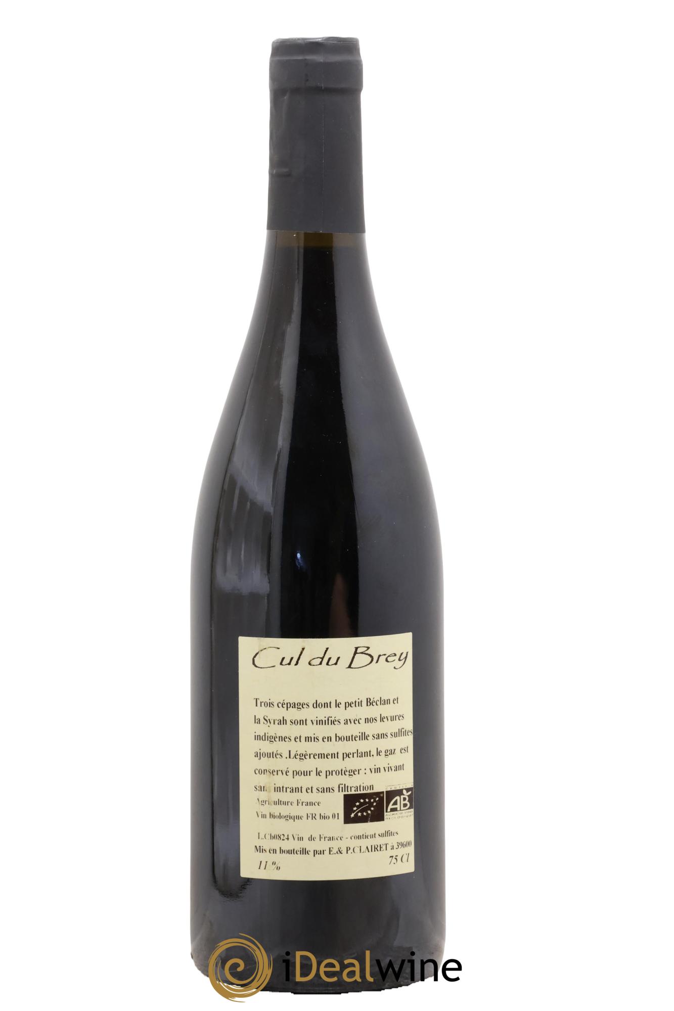 Vin de France Cul du Brey Domaine de la Tournelle 2024 - Posten von 1 Flasche - 1