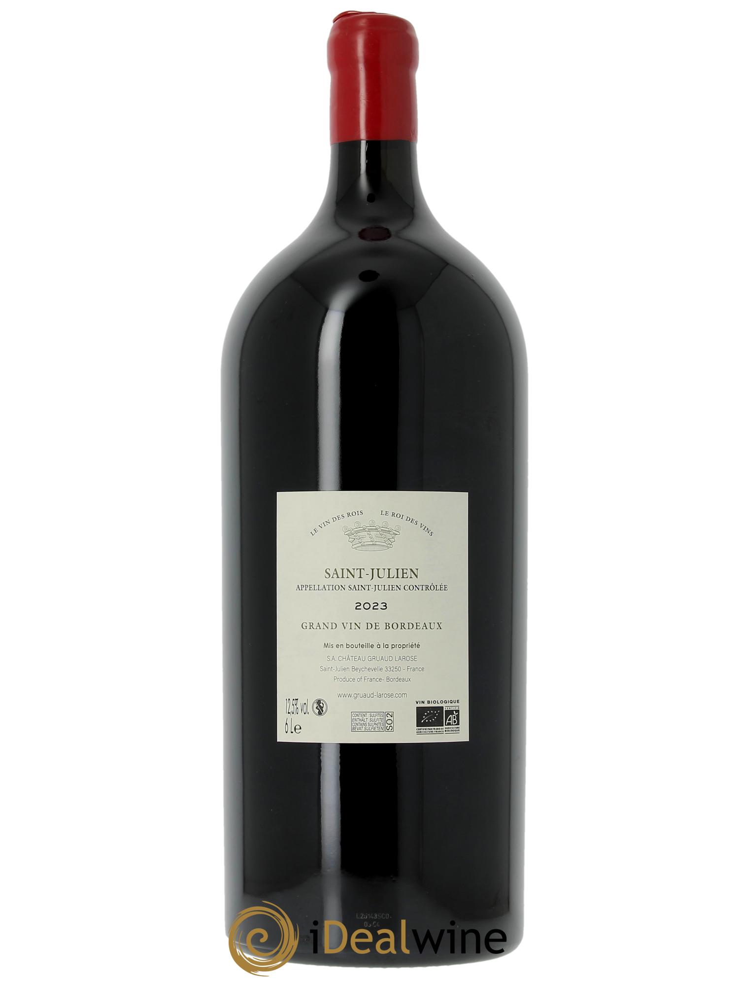Château Gruaud Larose 2ème Grand Cru Classé  2023 - Lot de 1 impériale - 2